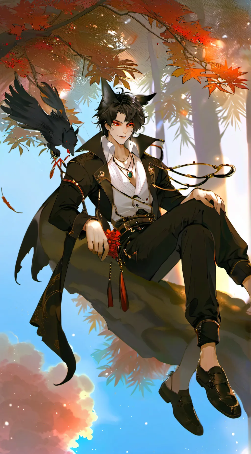 ai character: Ryuu Haruso background