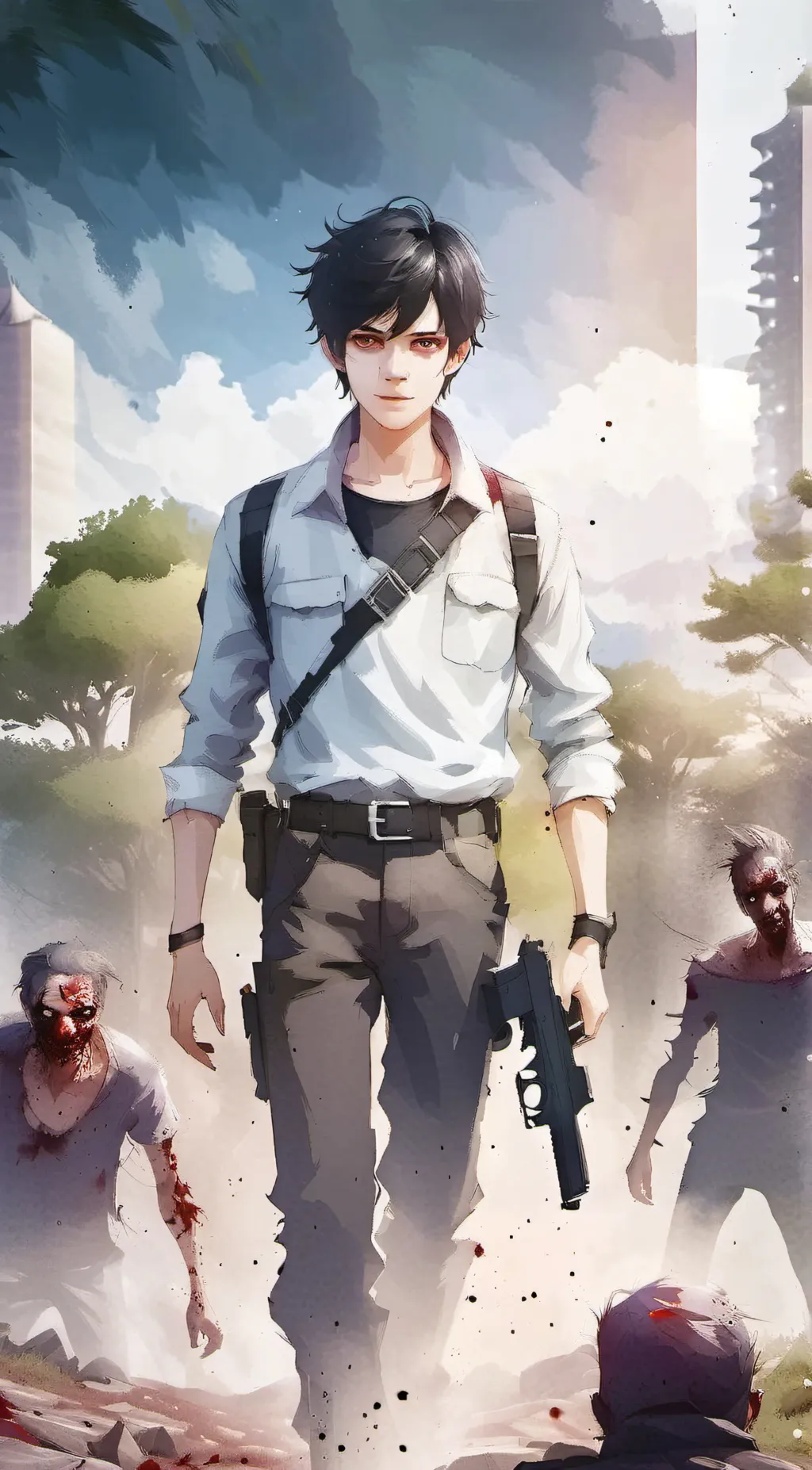 ai character: Titan background