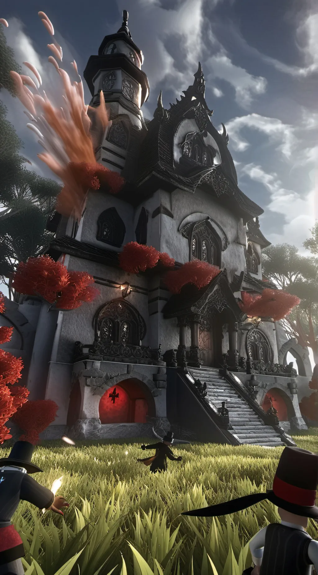 ai character: regretevator  background