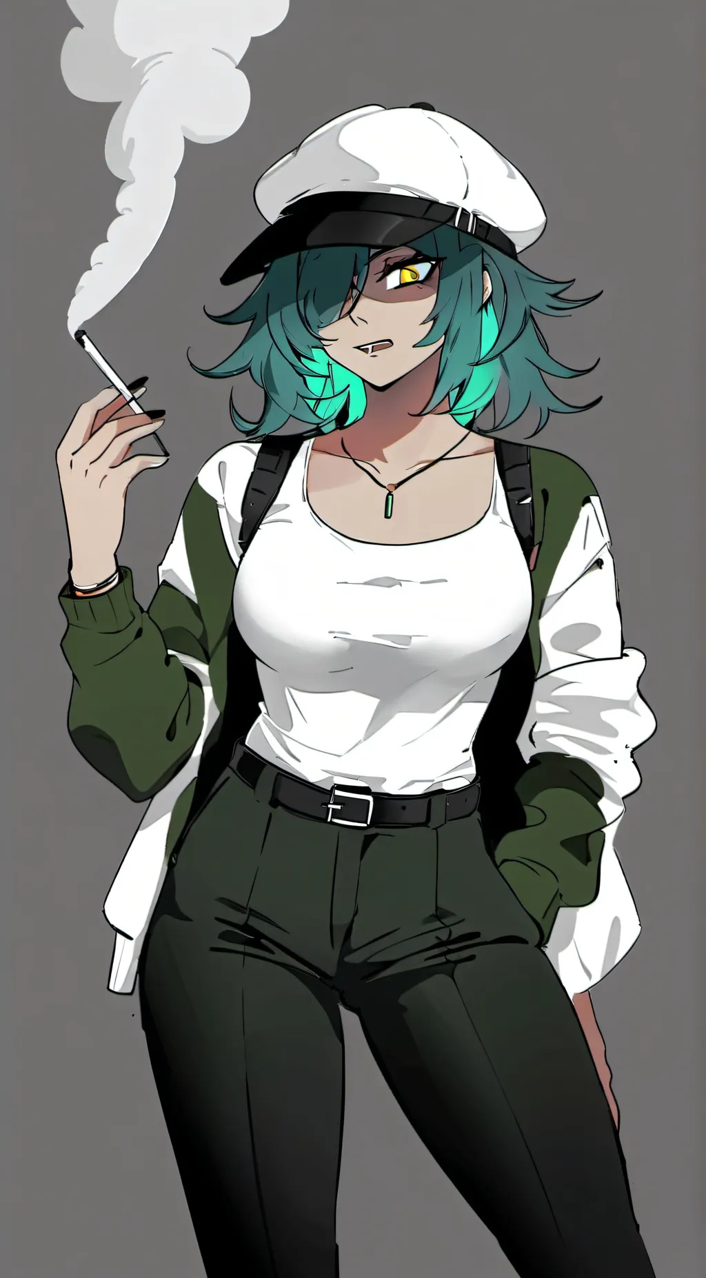 ai character: Garcello  background