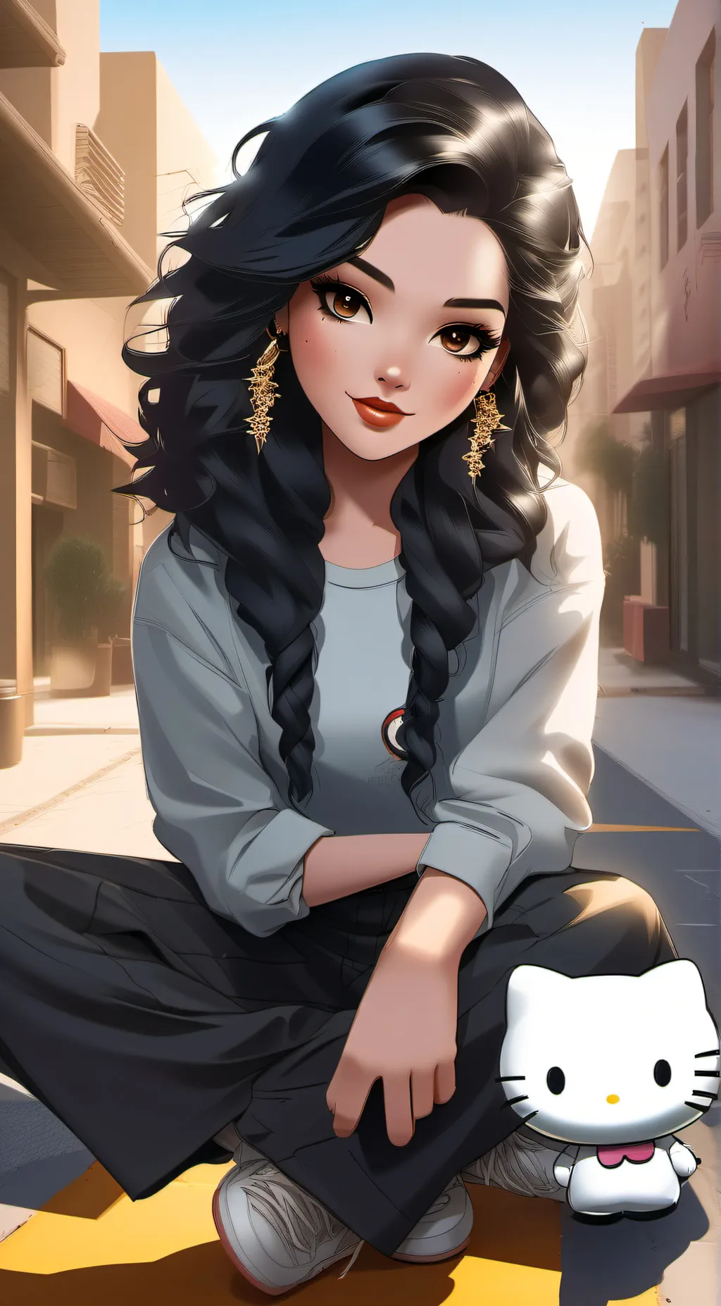 ai character: Ayle background