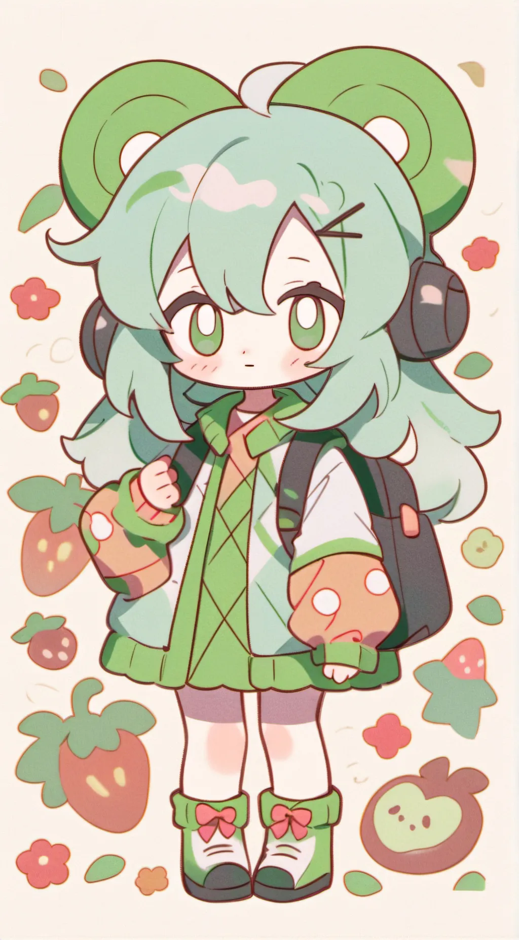 ai character: kitty background