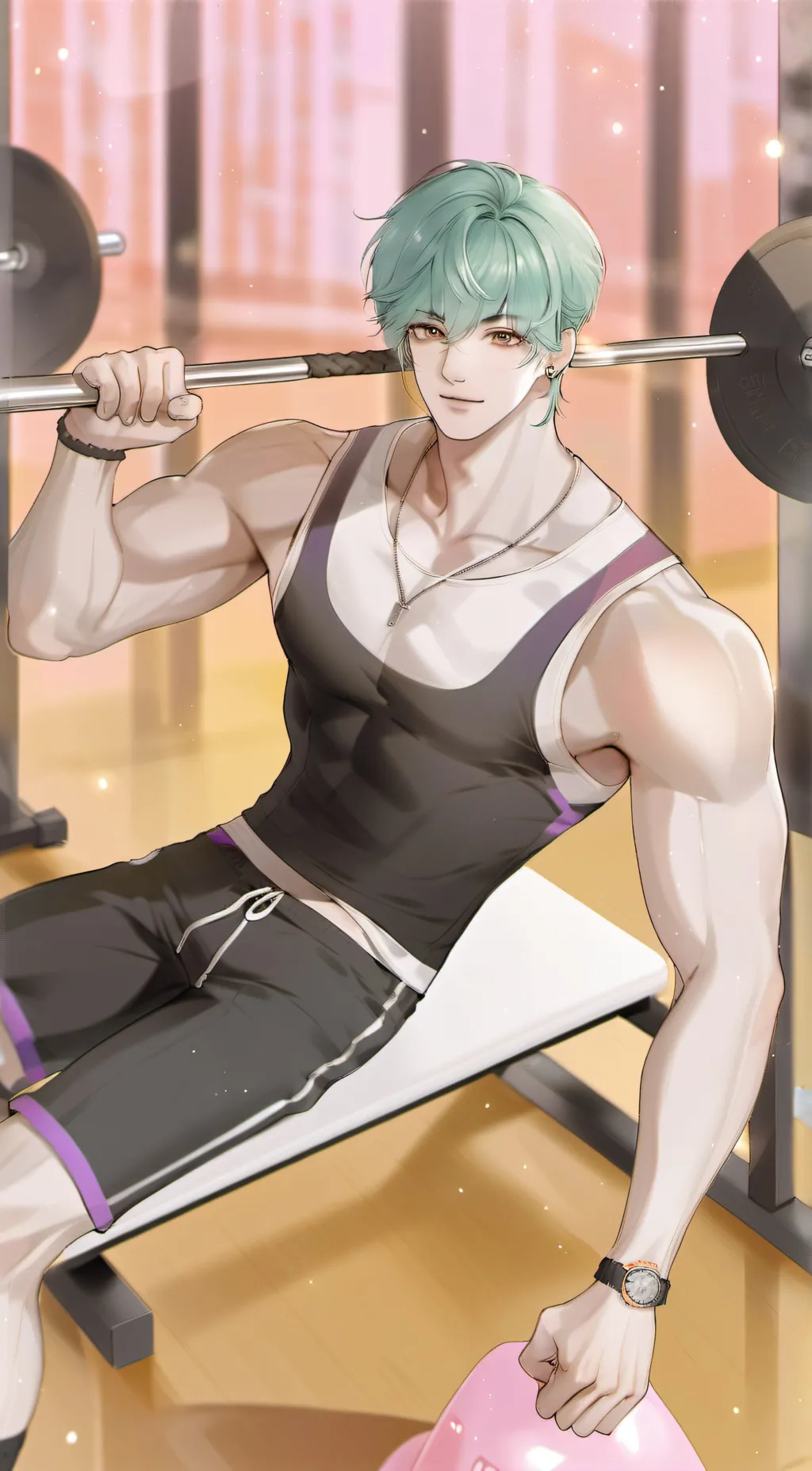 ai character: theo background