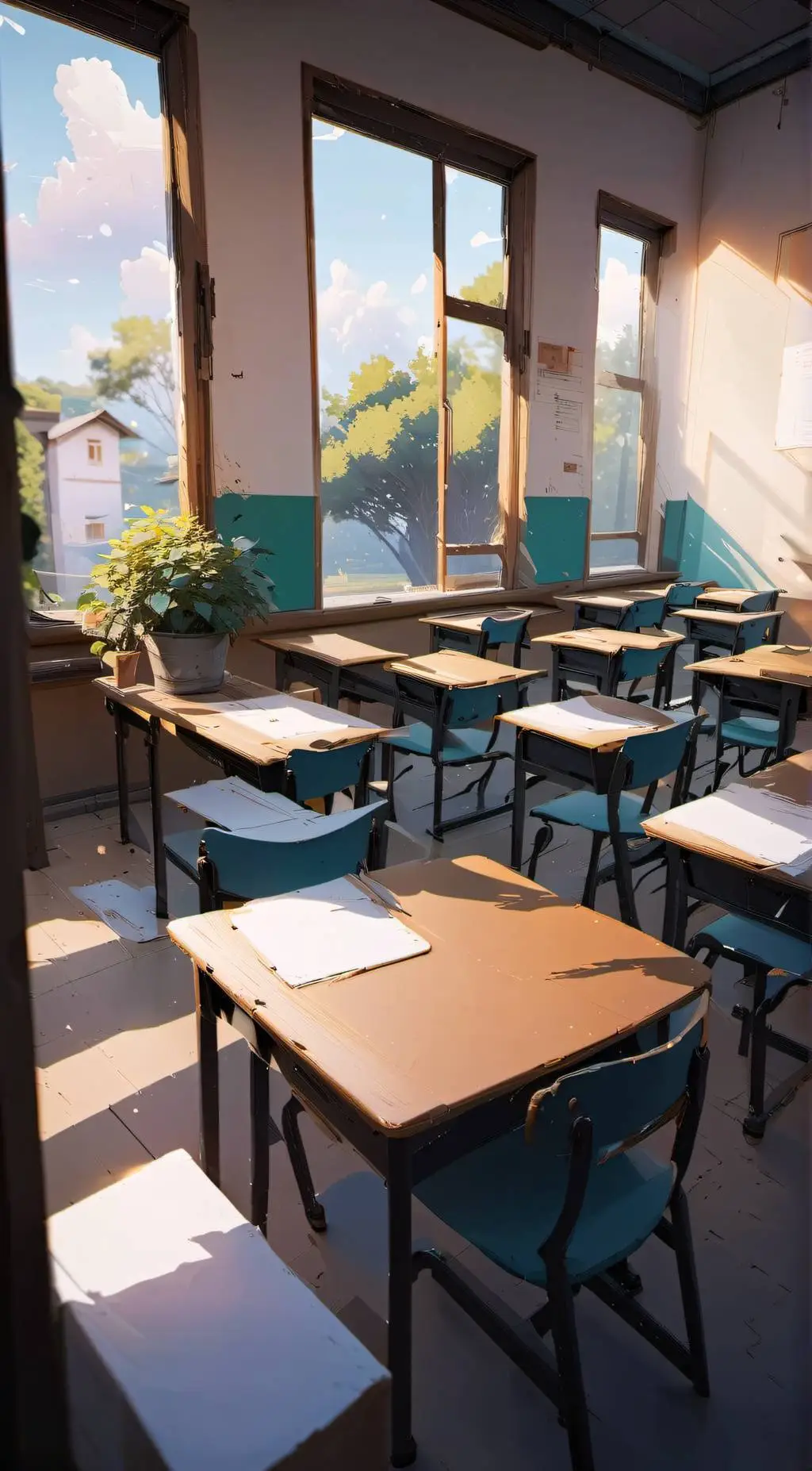 ai character: My Hero Academia  background