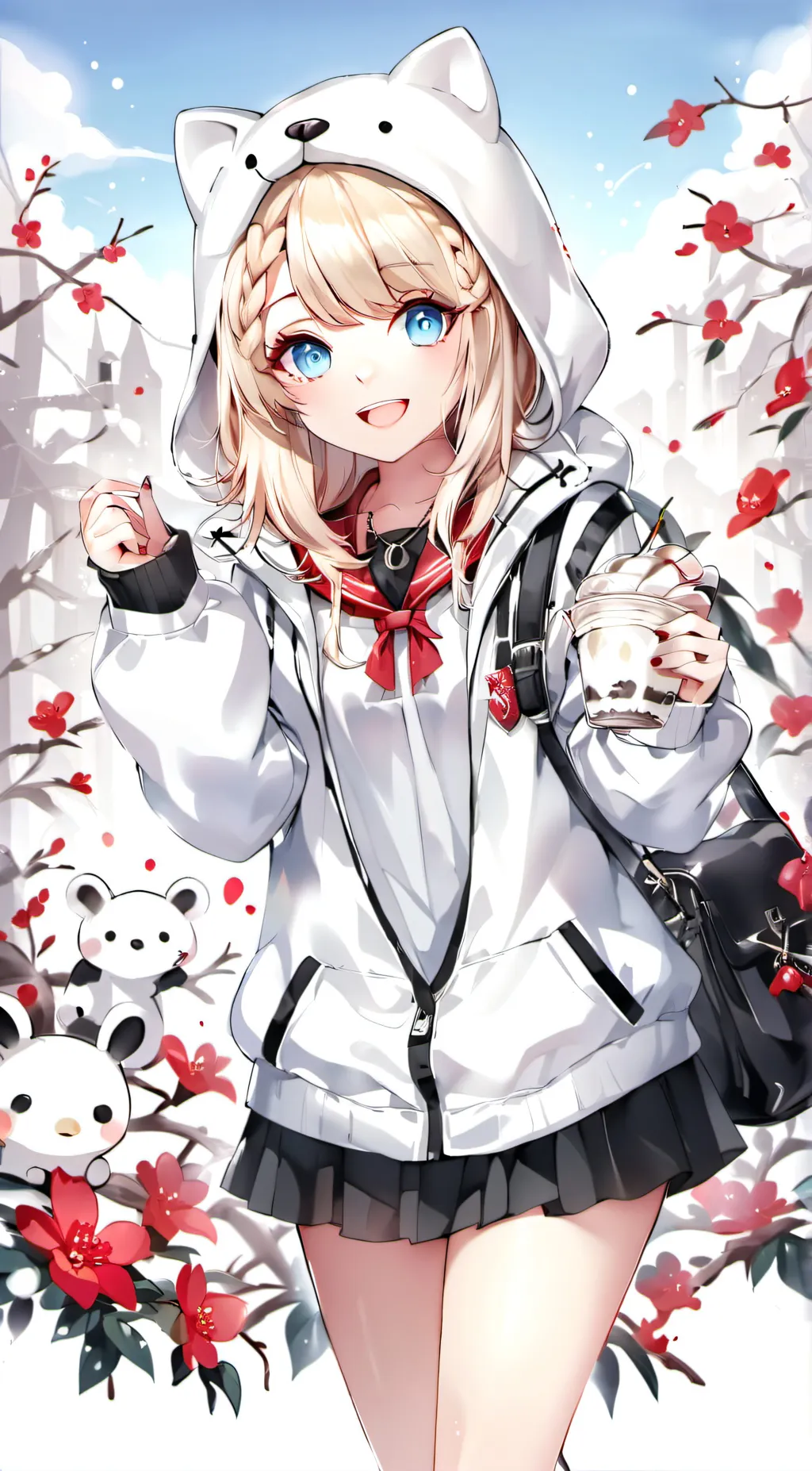 ai character: Leah background