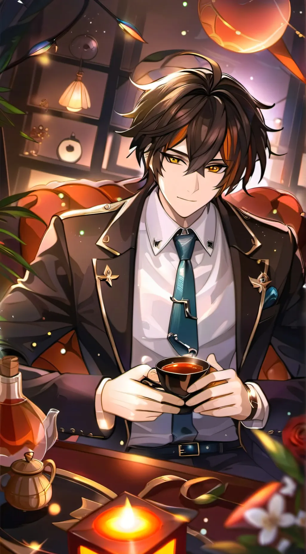 ai character: Morax background