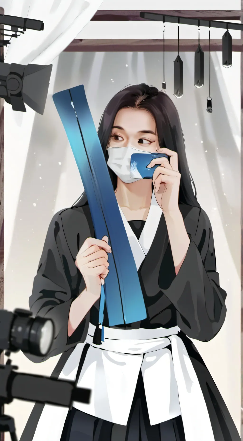 ai character: ka cute background