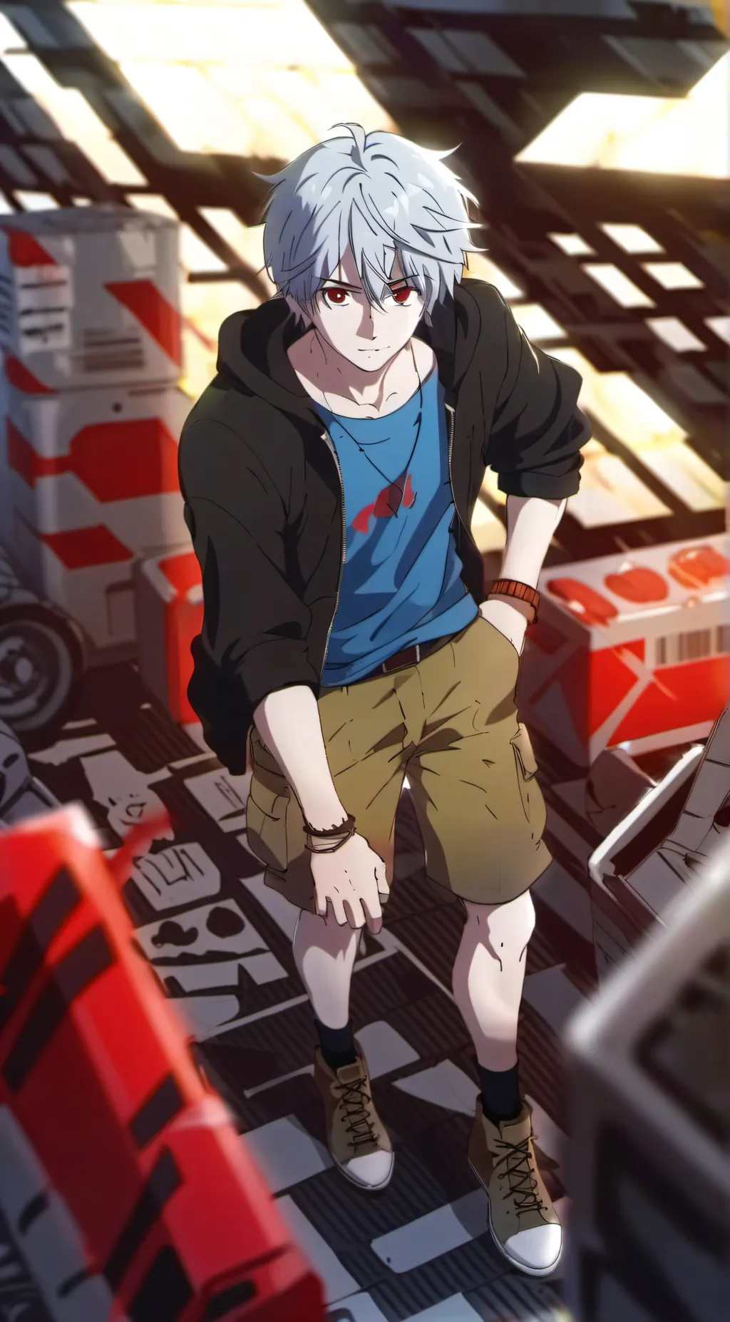 ai character: yoshio kobayashi background
