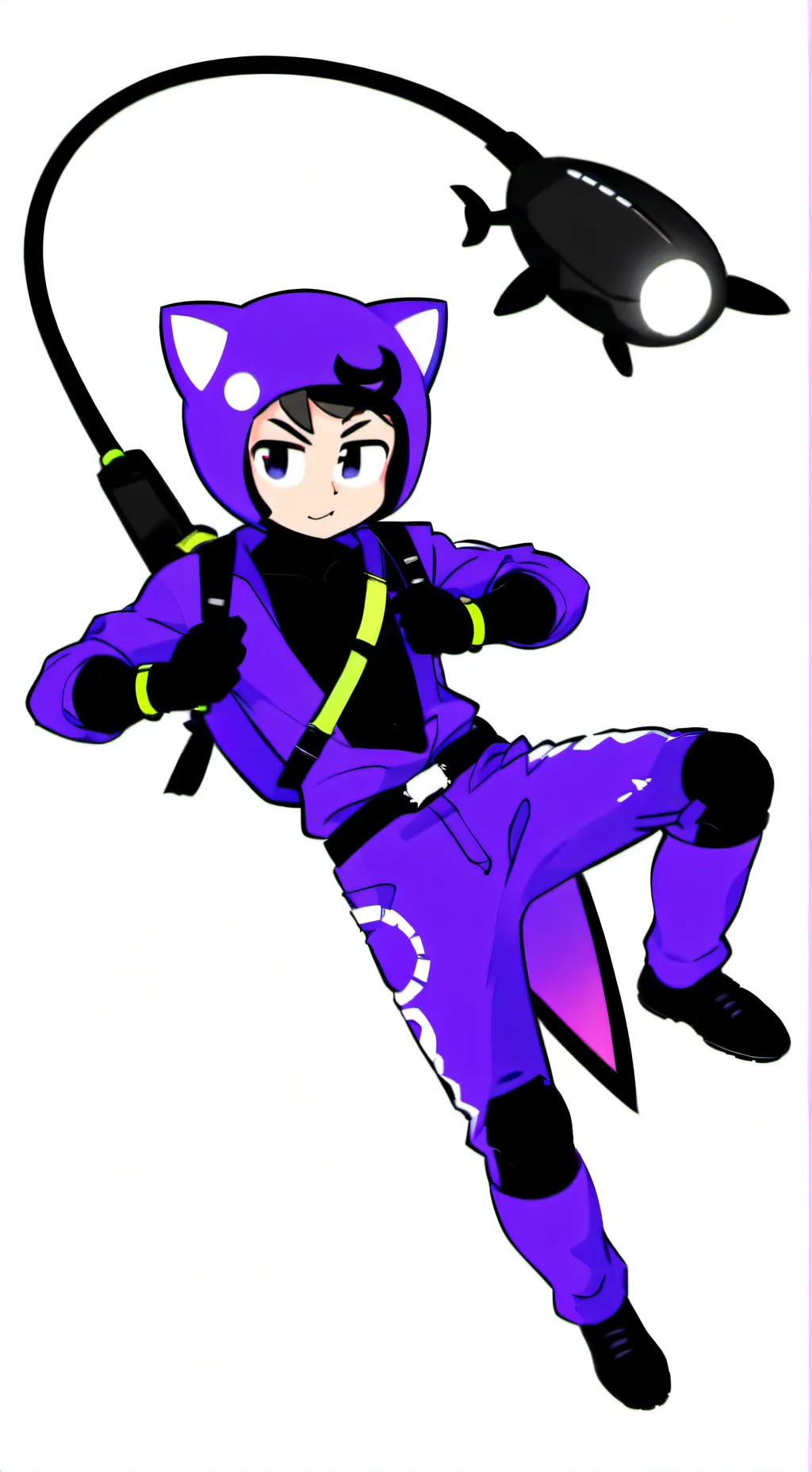 ai character: Catnap  background