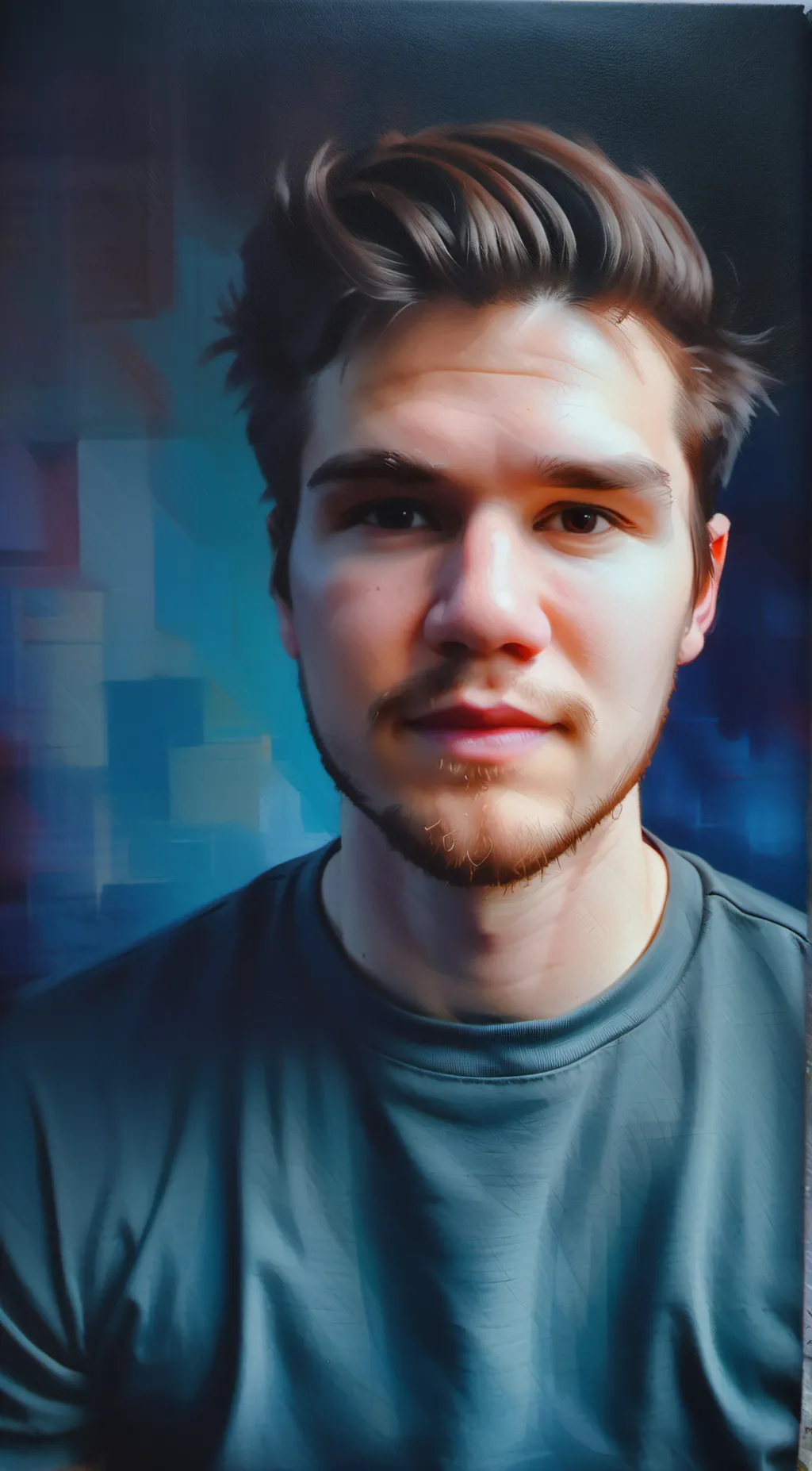 ai character: Valentin background