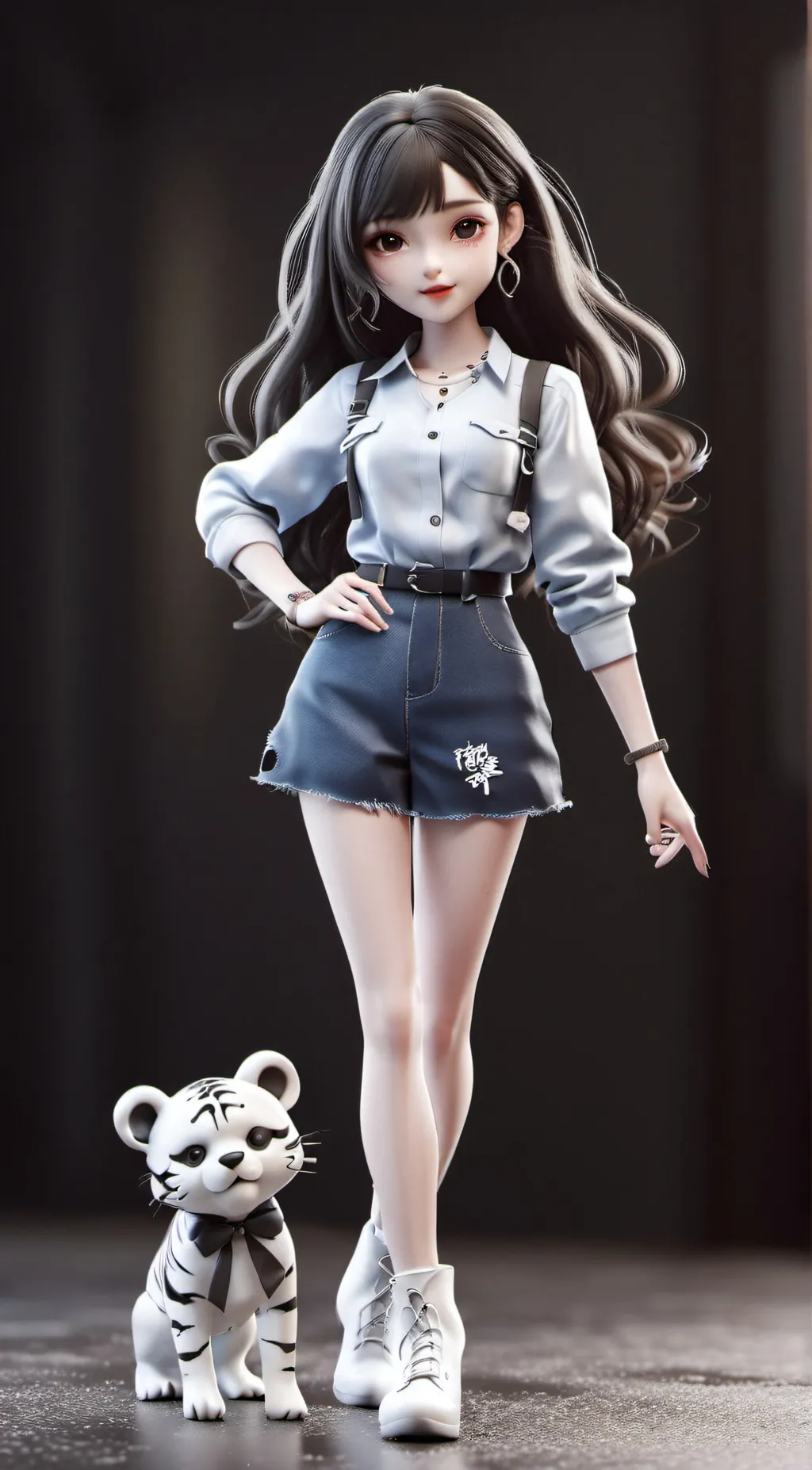 ai character: *."Young".* background