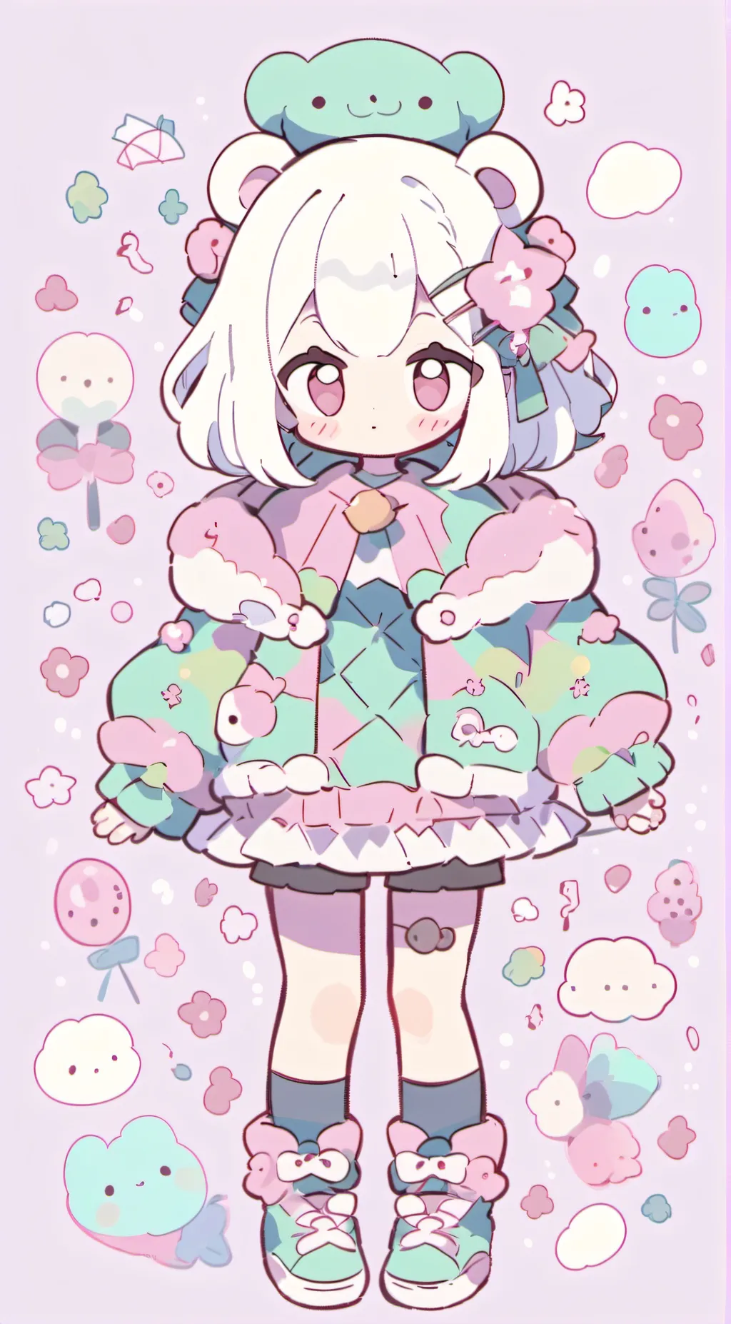 ai character: Tail background