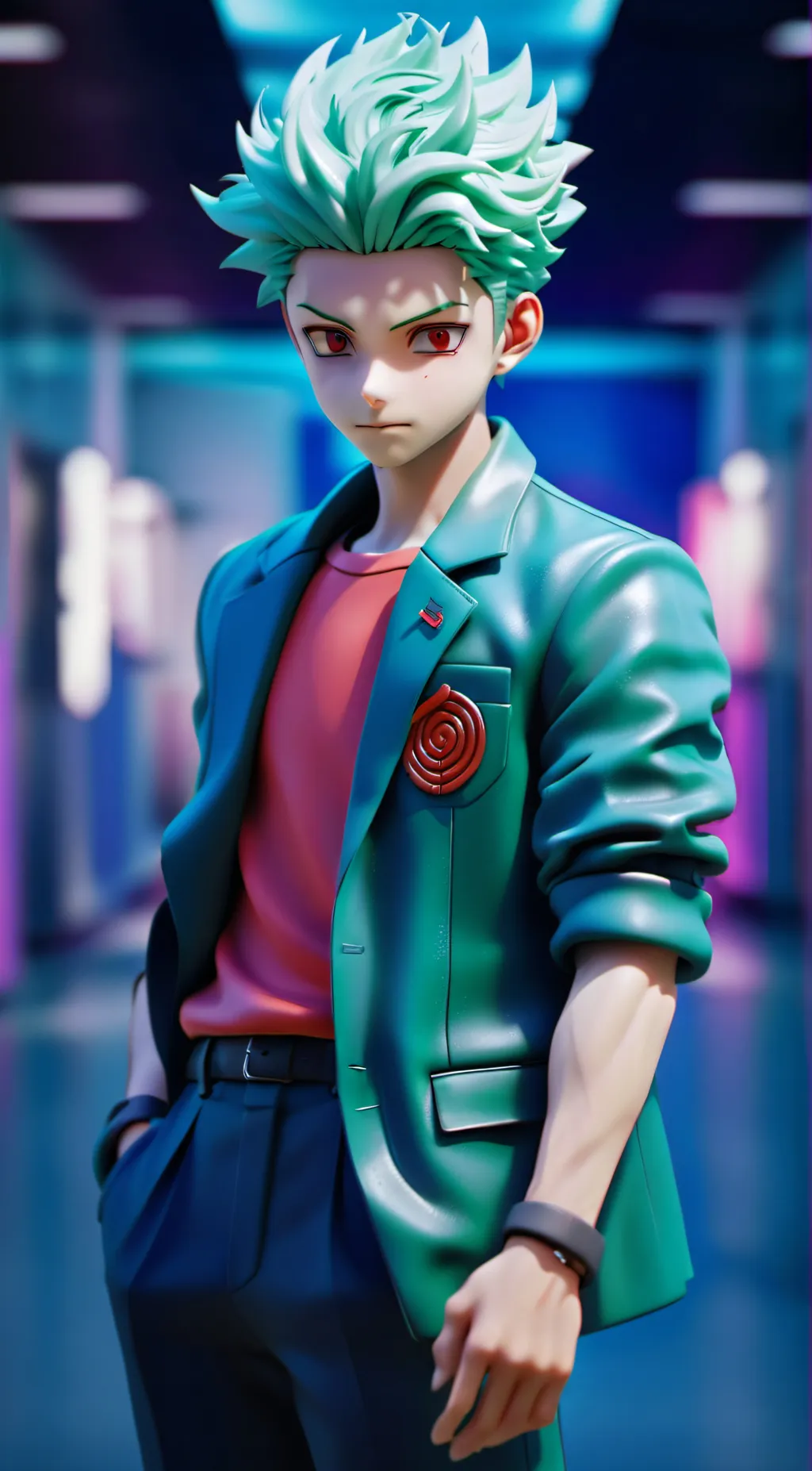 ai character: hunterxscp background