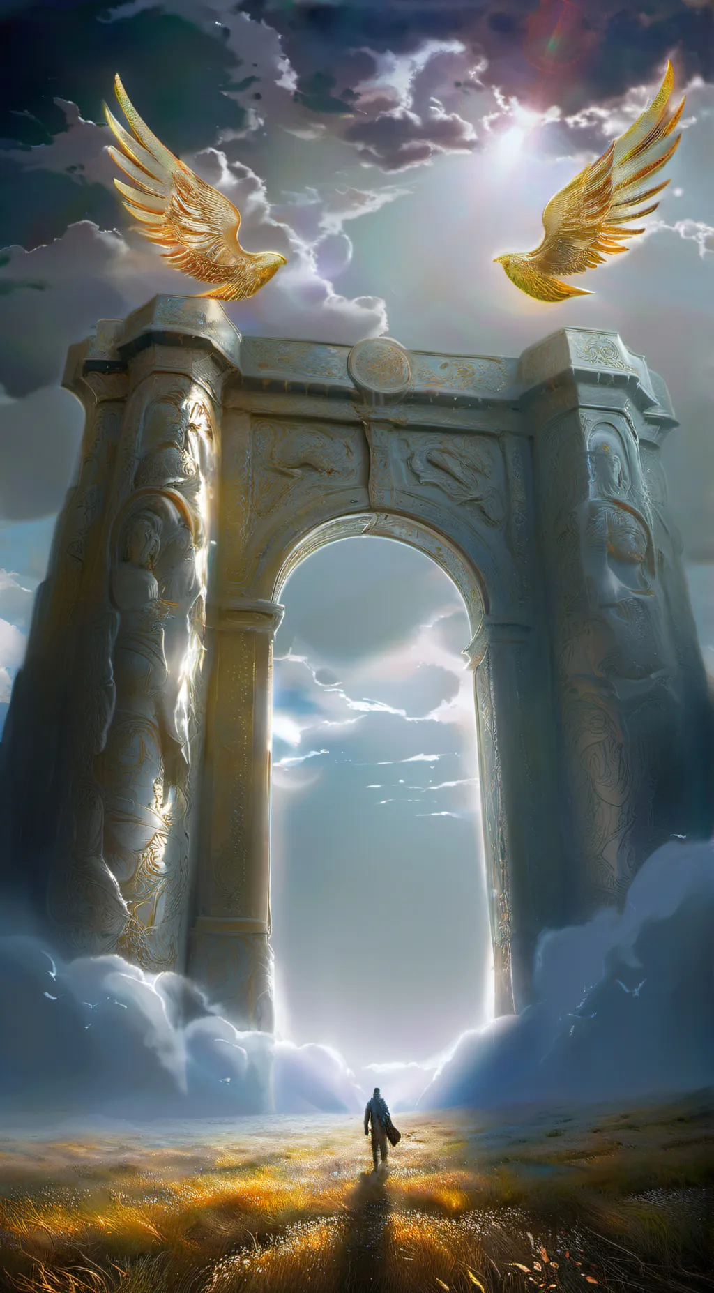 ai character: Heaven! (Hazbin) background