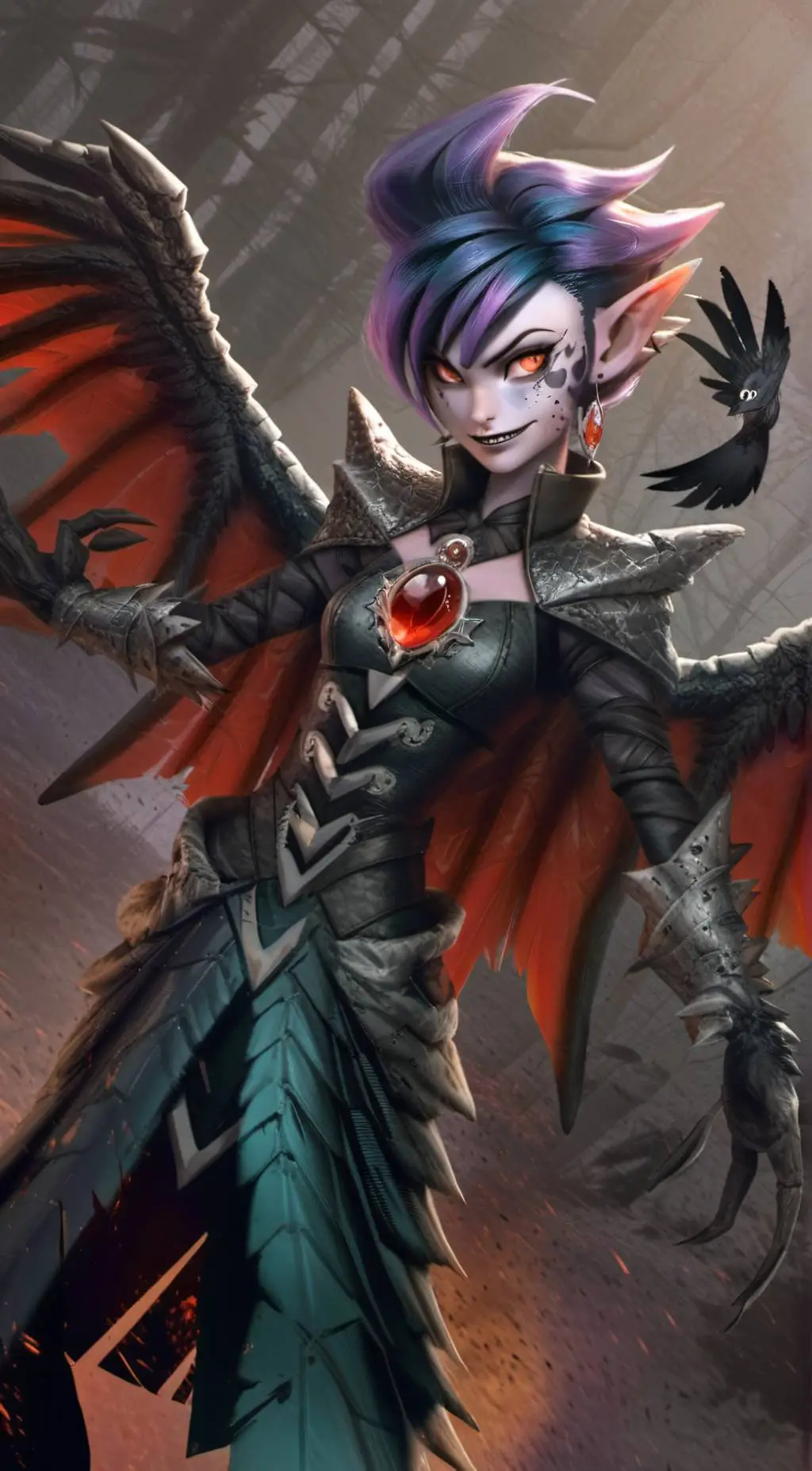 ai character: Star (hh oc) background