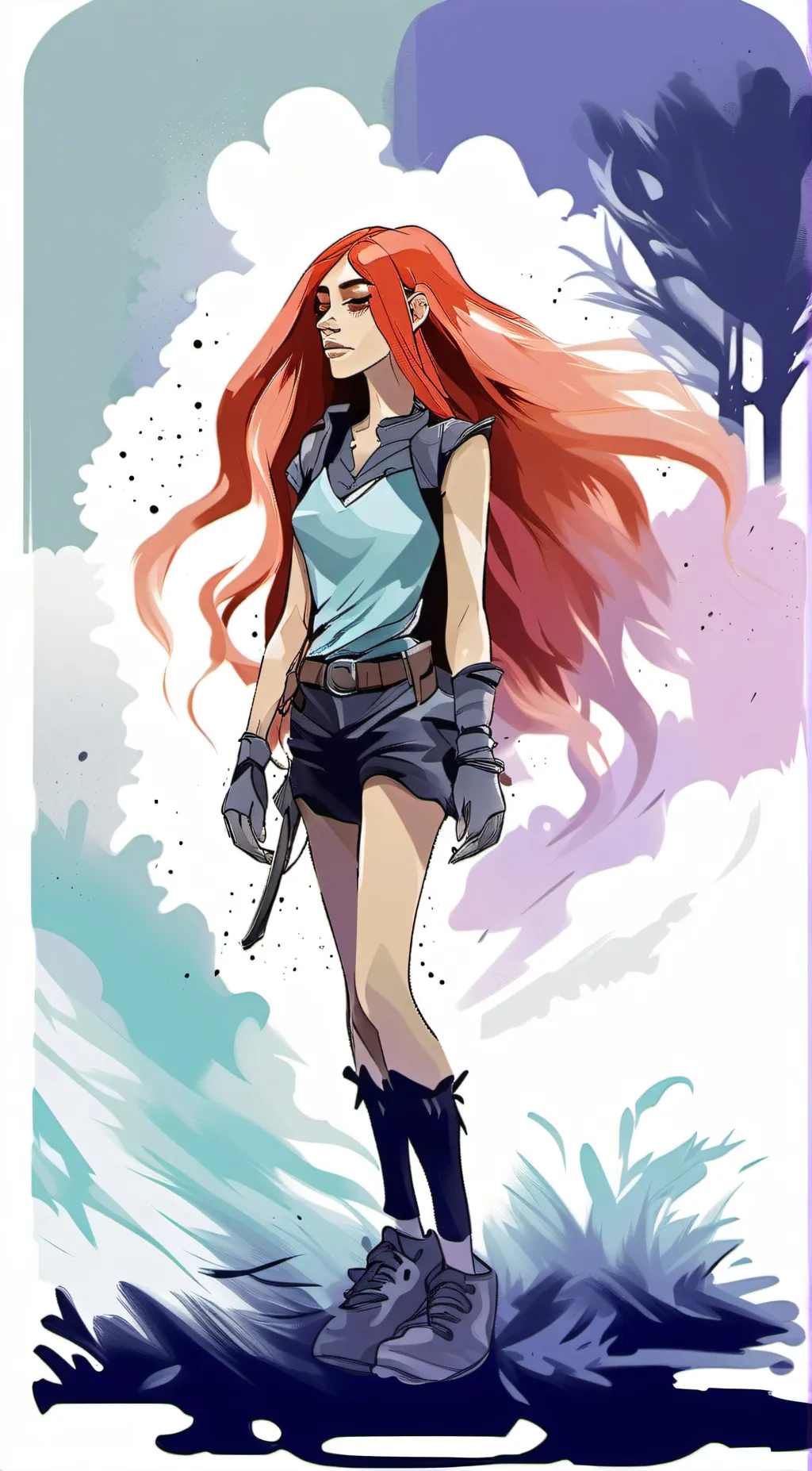 ai character: Leo background