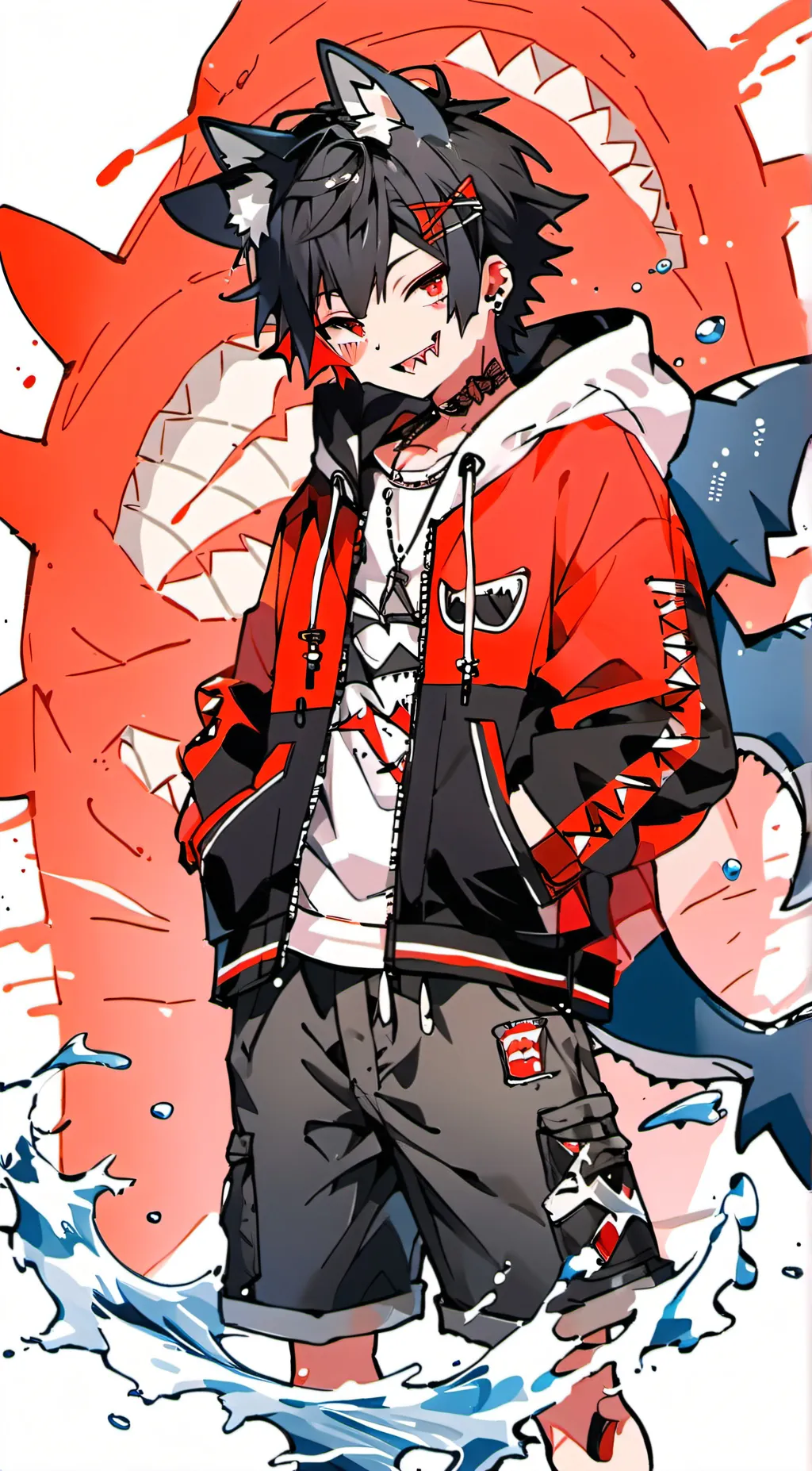 ai character: mha background