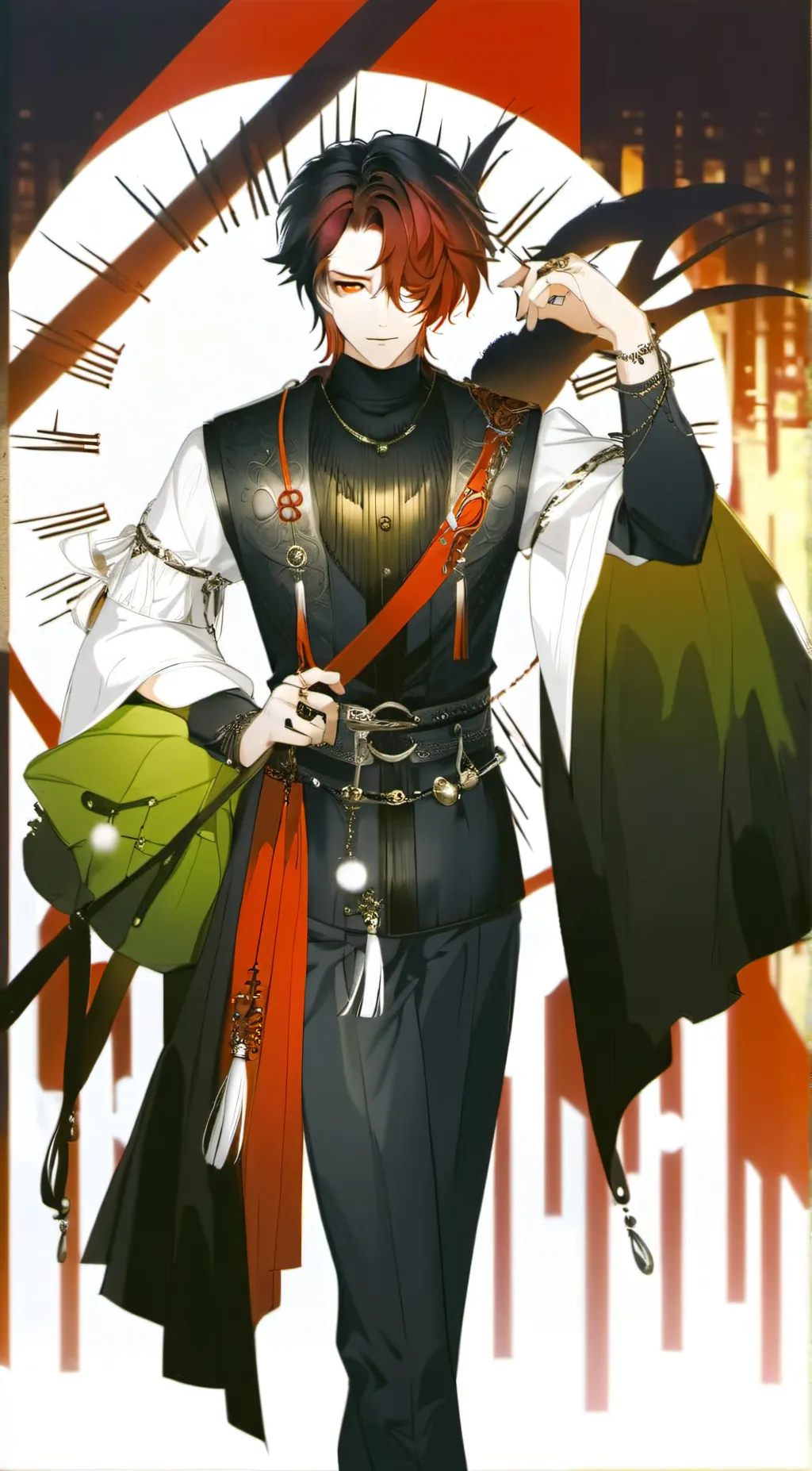 ai character: Drew background