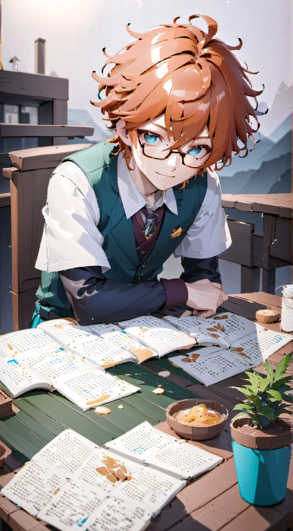 ai character: Andrew background