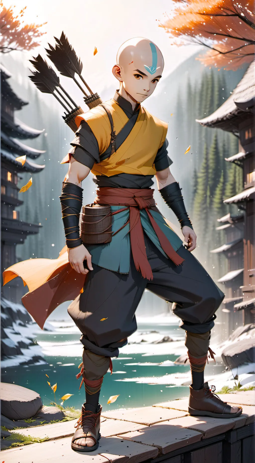 ai character: AANG  background