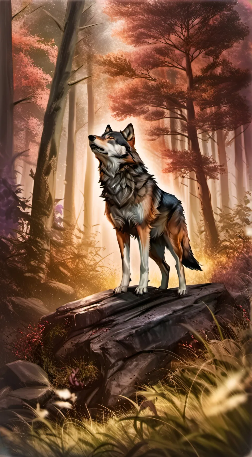 ai character: Katie background