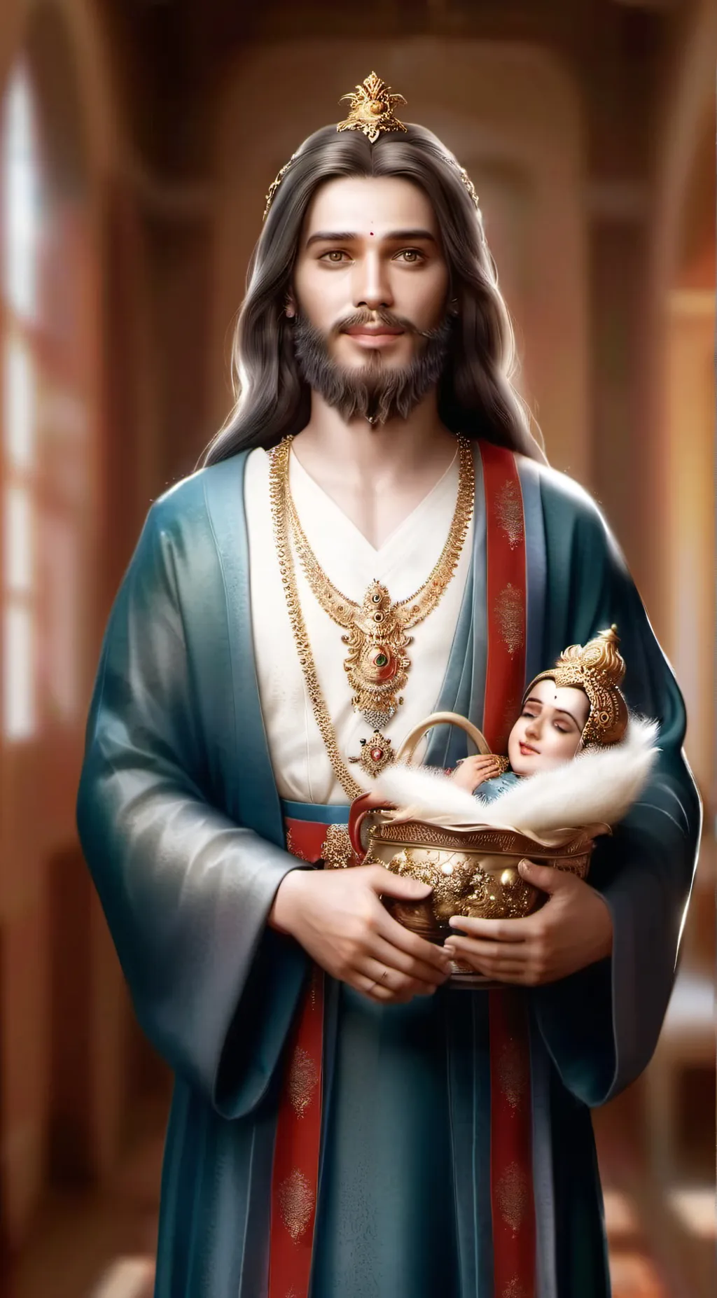 ai character: God background