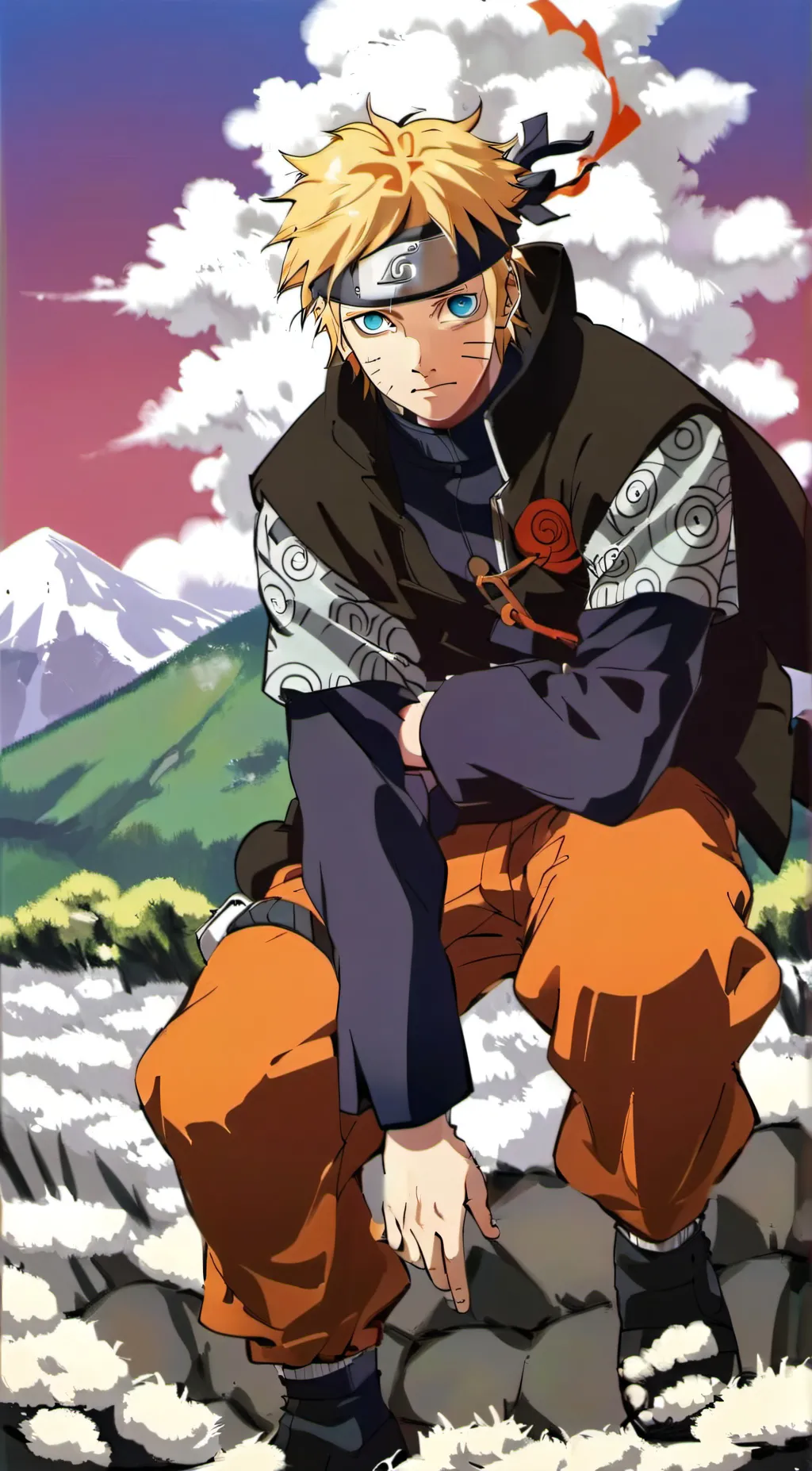 ai character: Naruto background