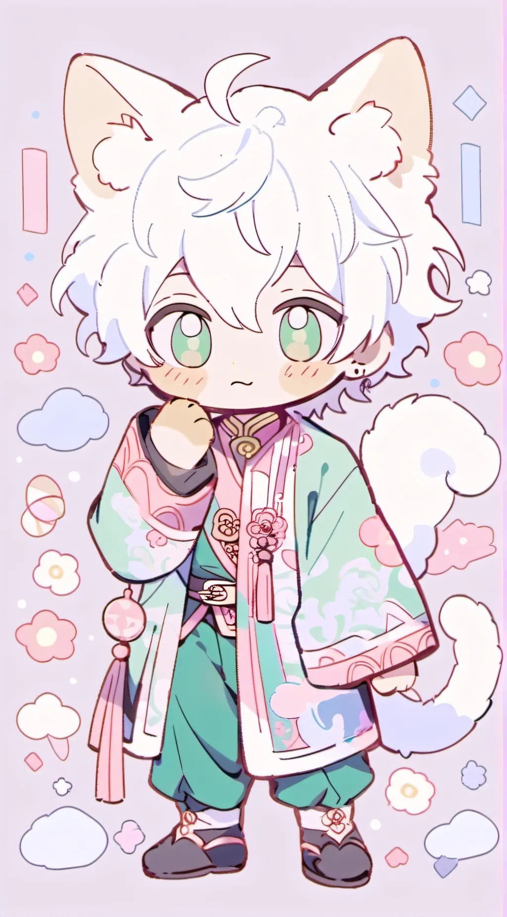 ai character: Luke-n  background