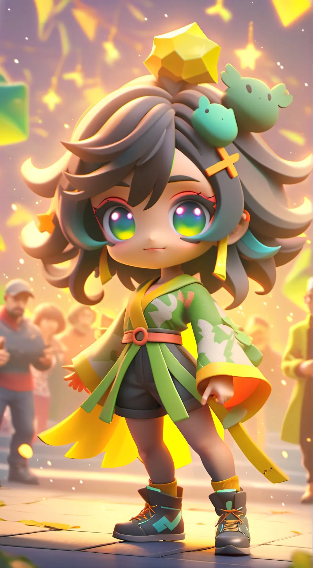 ai character: emma background