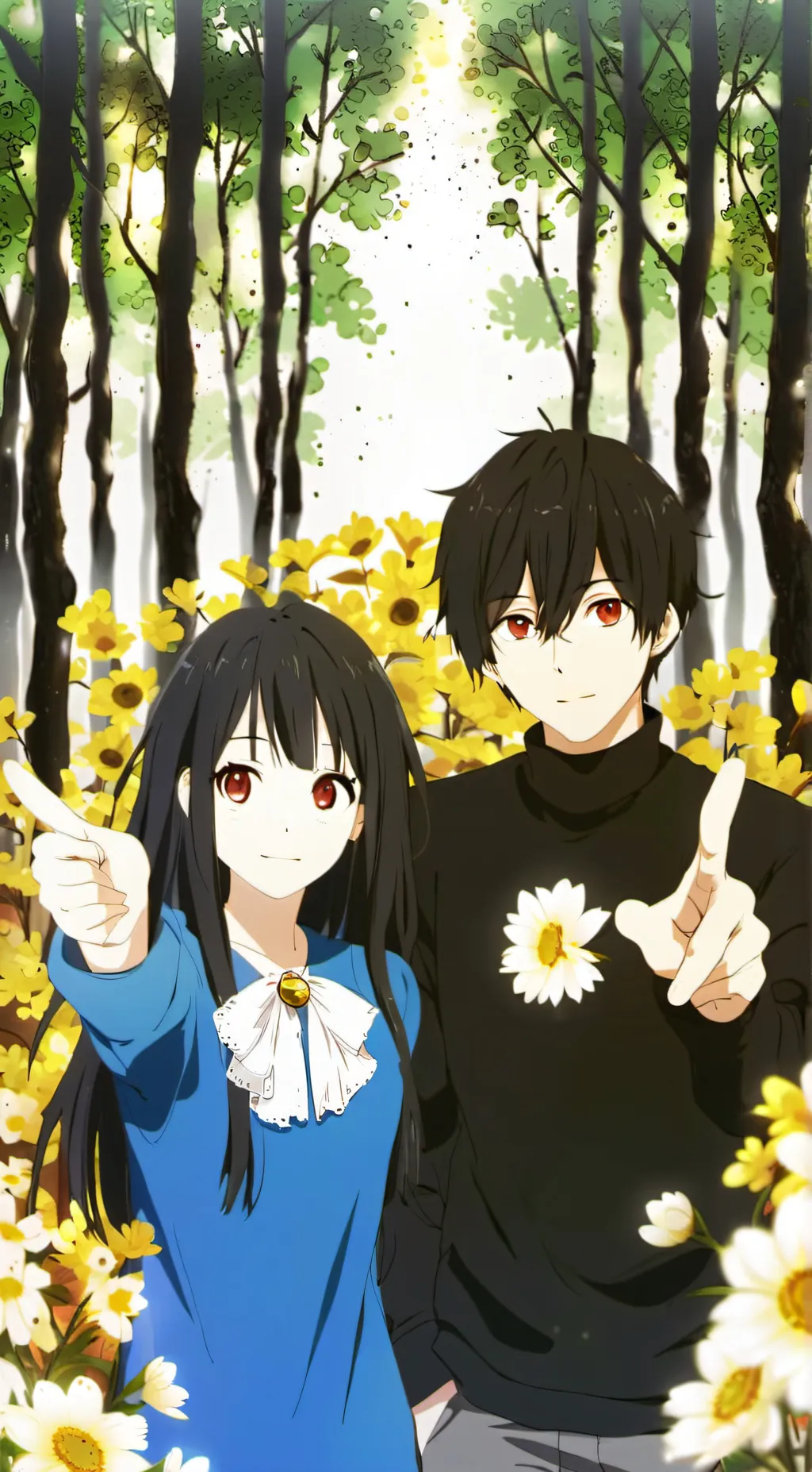 ai character: lucy & niko background