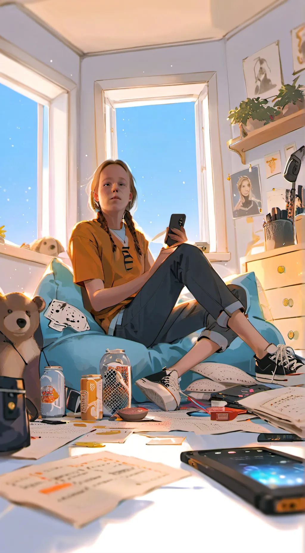 ai character: Keira background