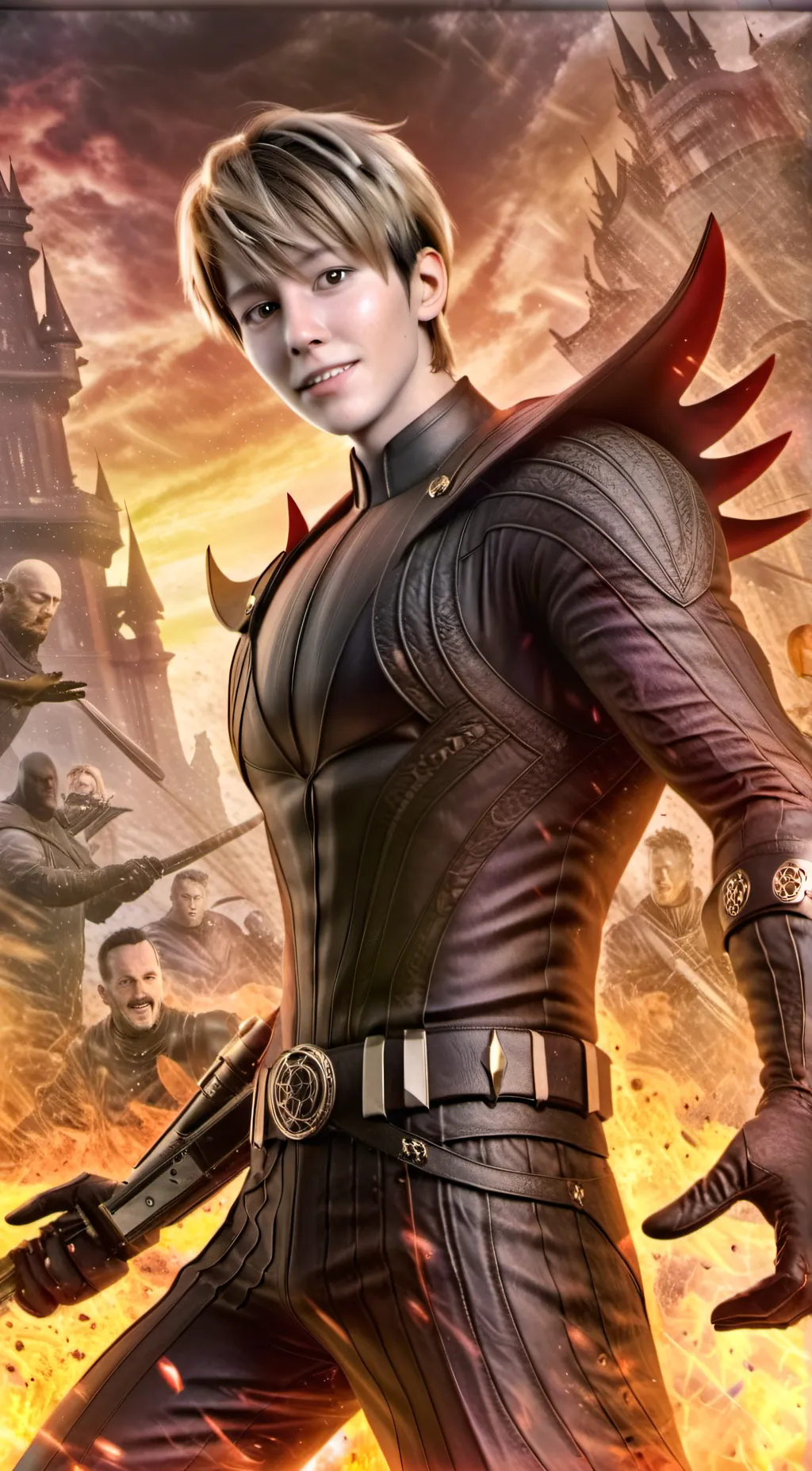 ai character: adian the evil background