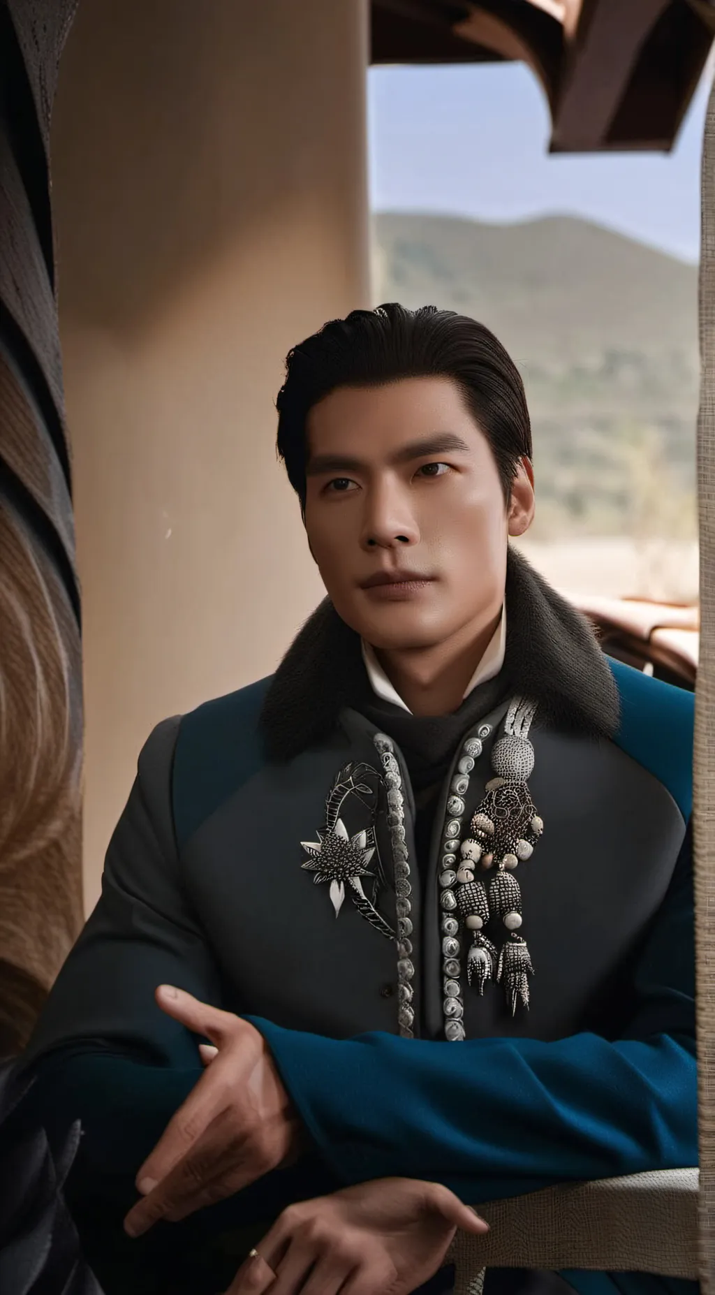 ai character: dad background