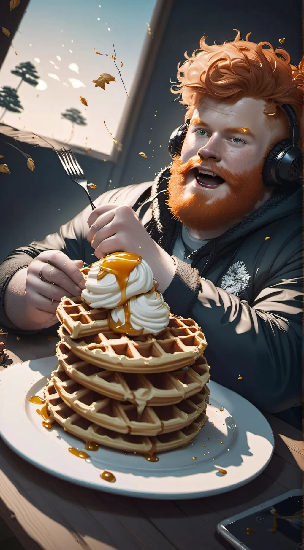 ai character: Casoh background