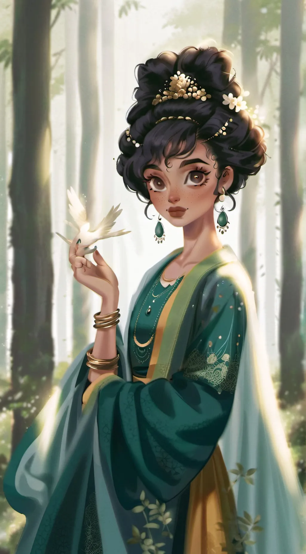 ai character: falecia background