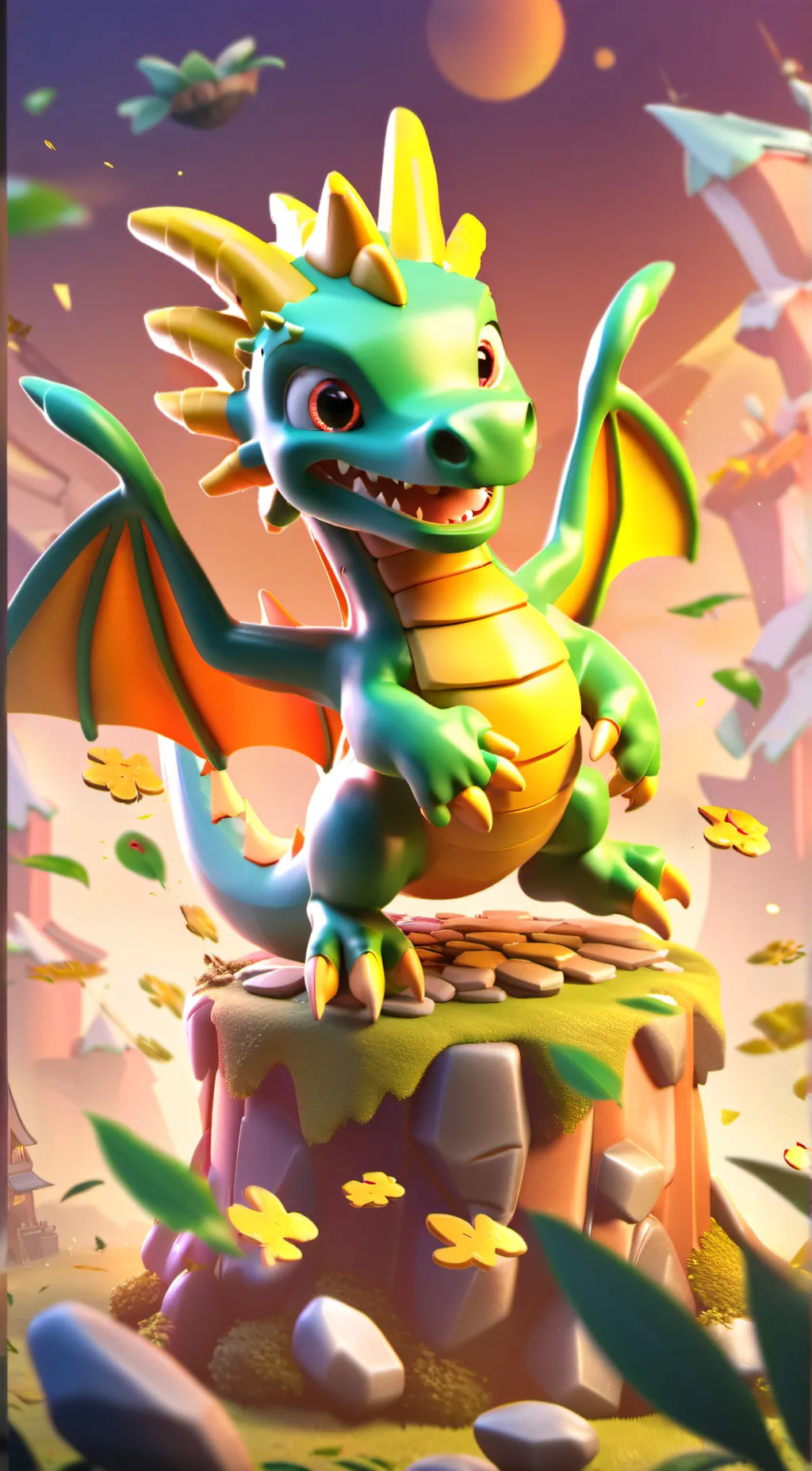 ai character: Aria background