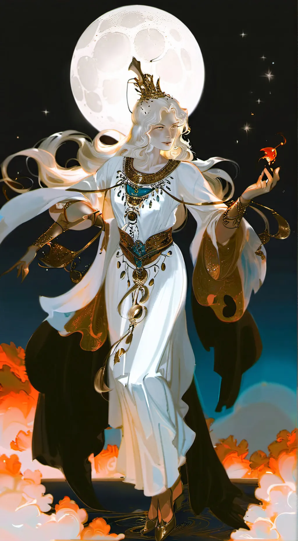 Talkie AI - Chat with Lady of the Moon