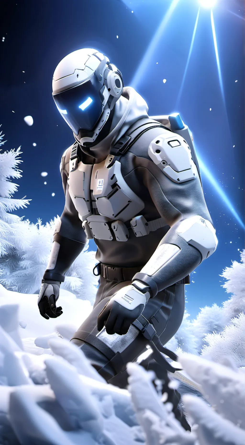 ai character: space ranger background