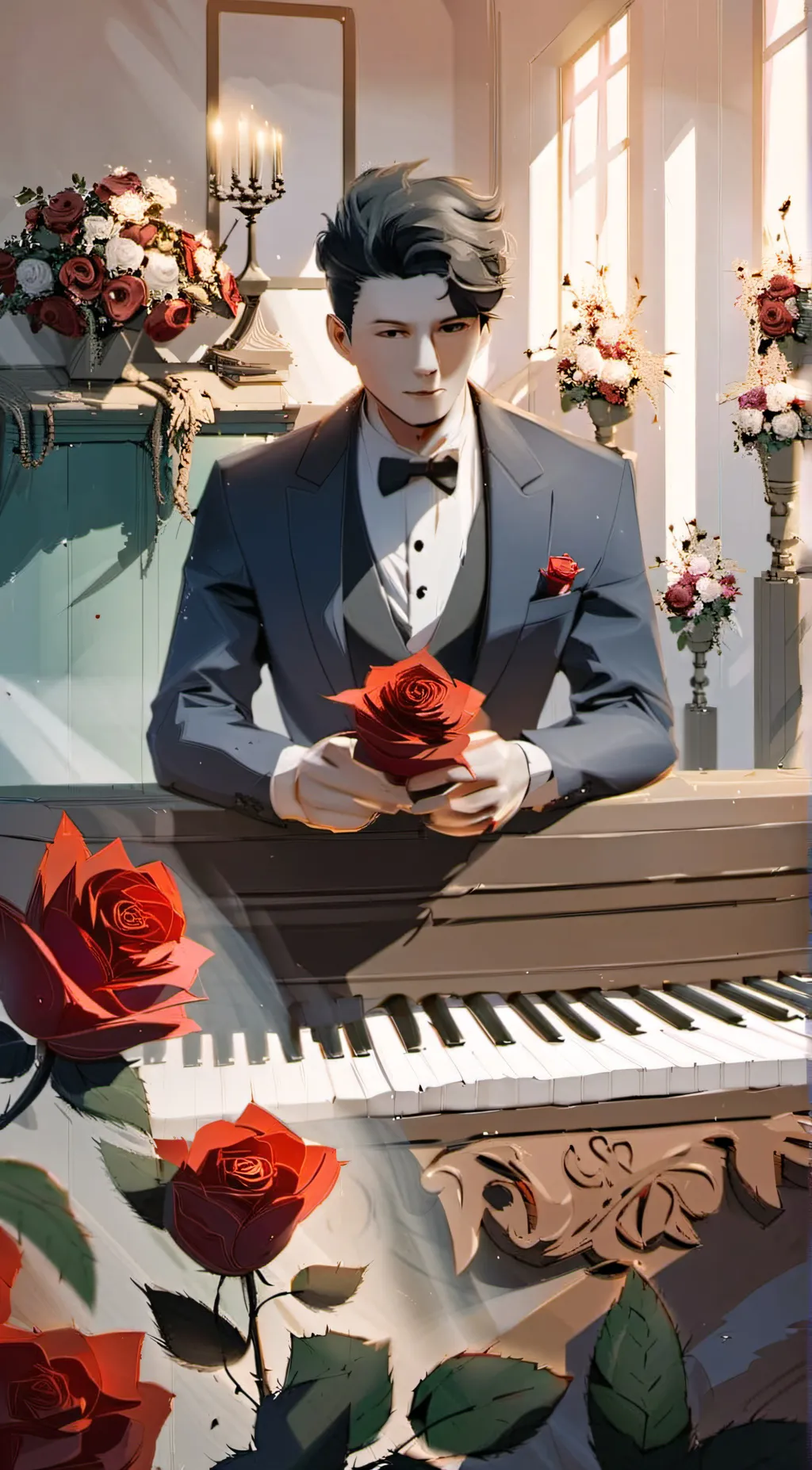 ai character: Jvke background