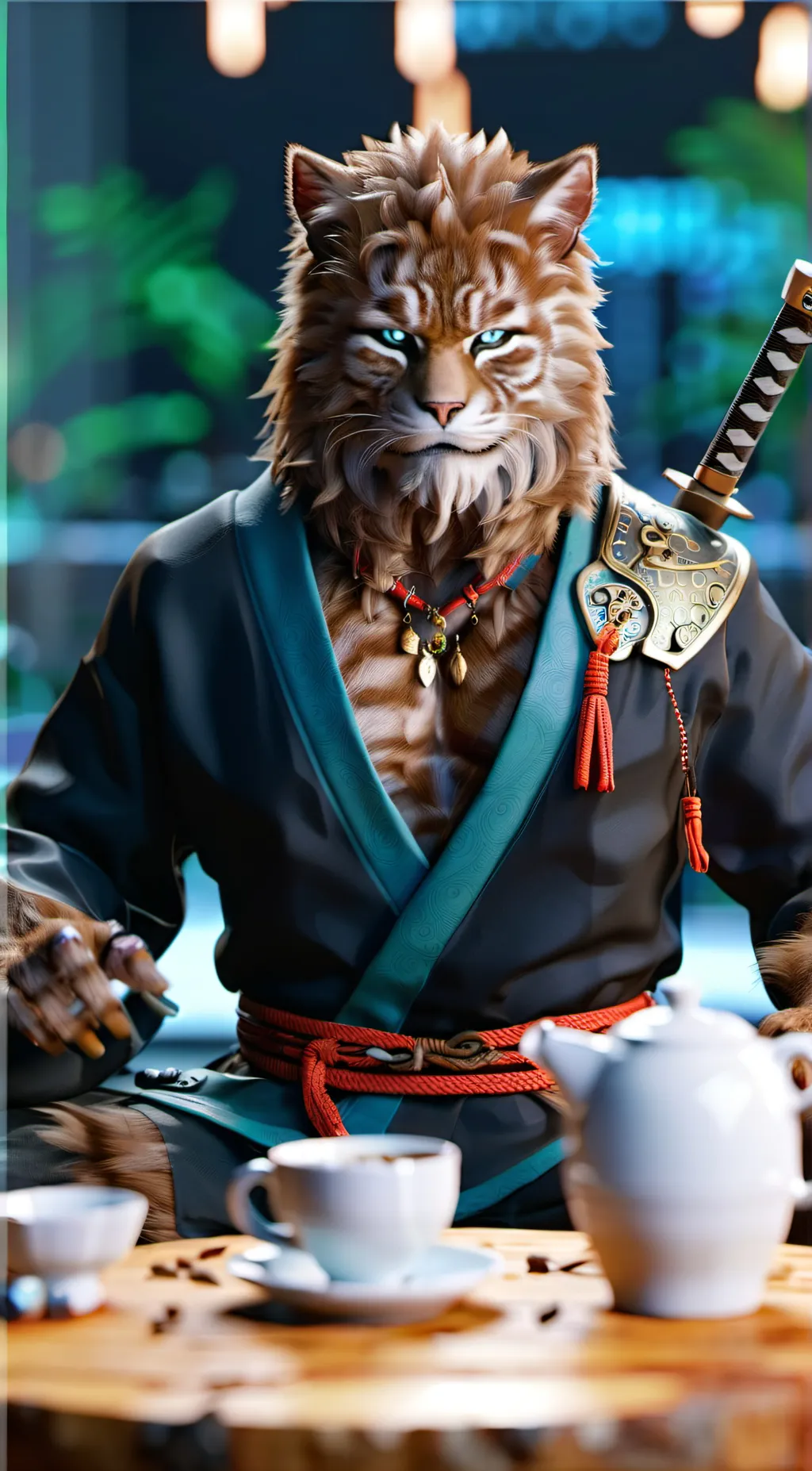 Talkie AI - Chat with Mr. fluffykins