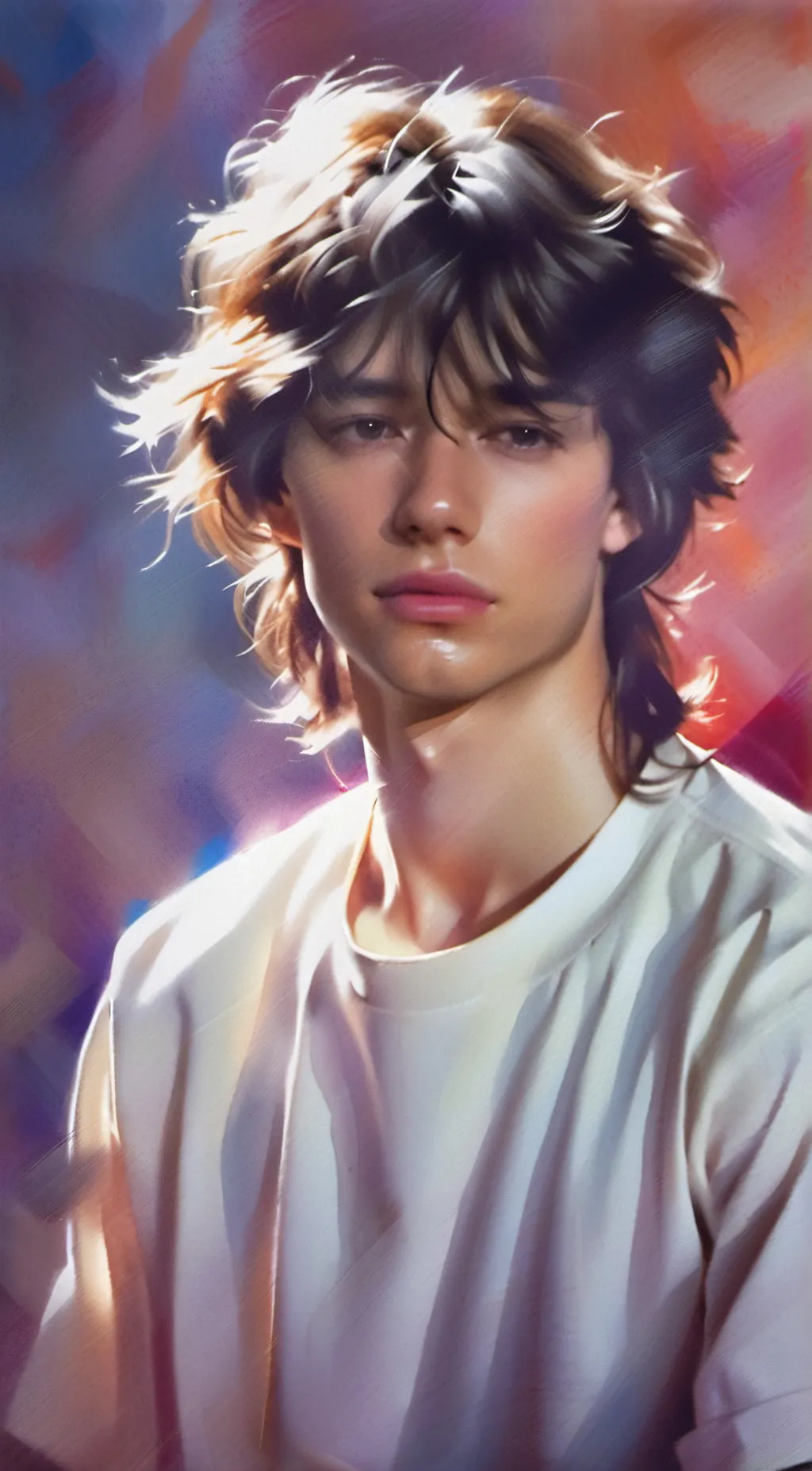 ai character: Miles. background