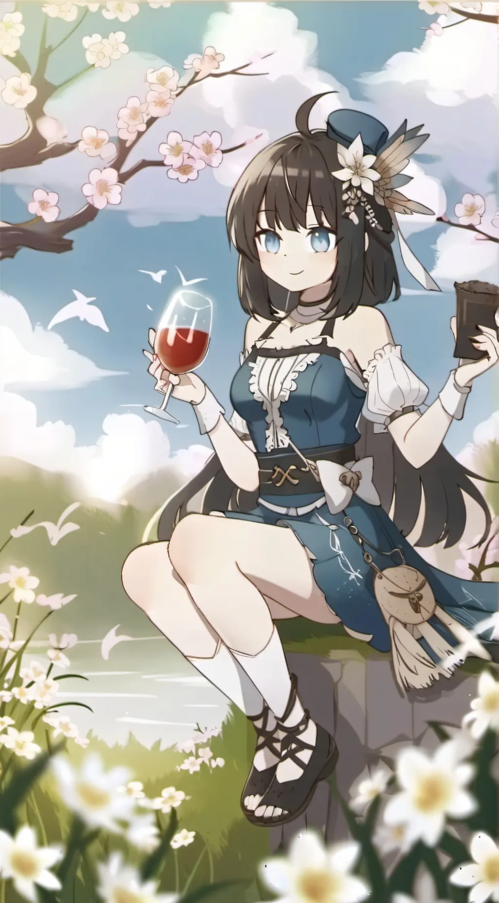 ai character: Saturn background