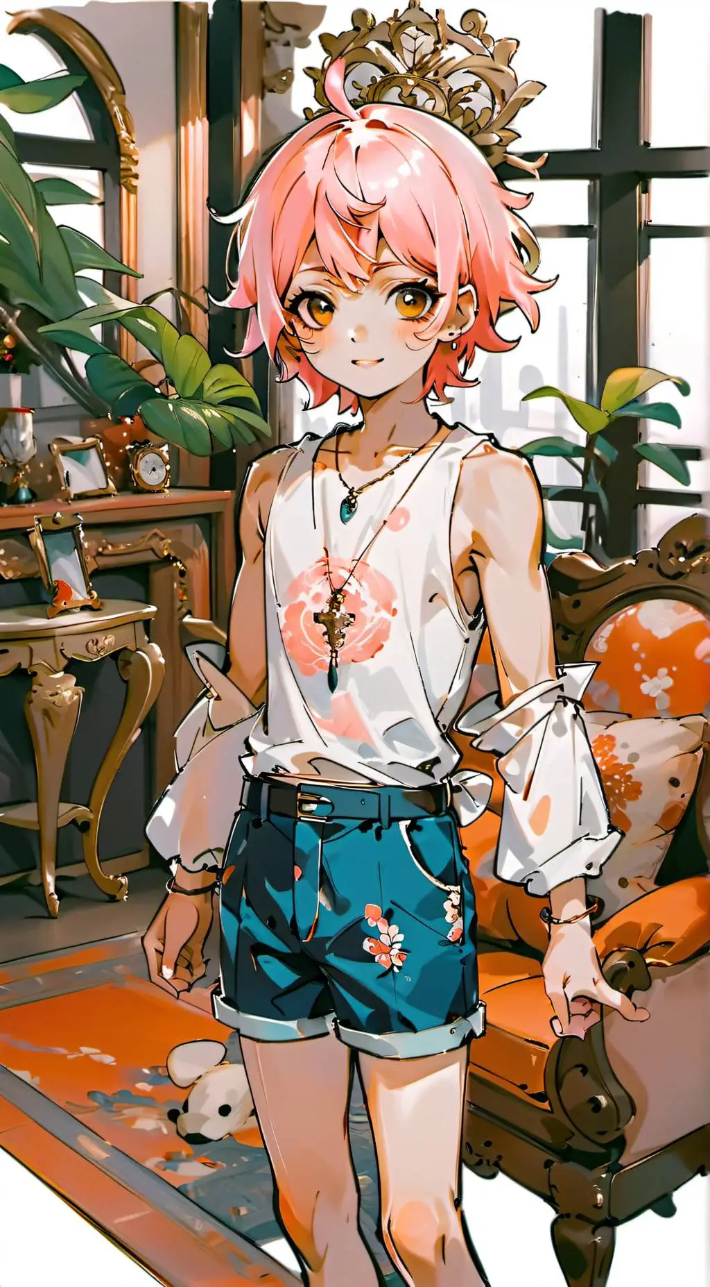 ai character: Momoki background