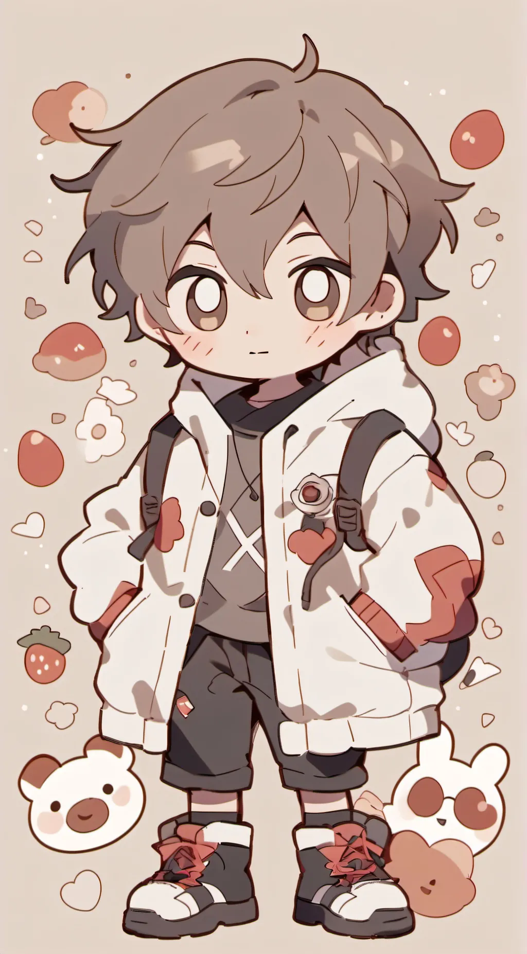 ai character: Colby Brock  background