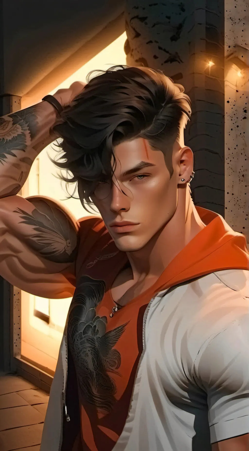 ai character: Nathan  background