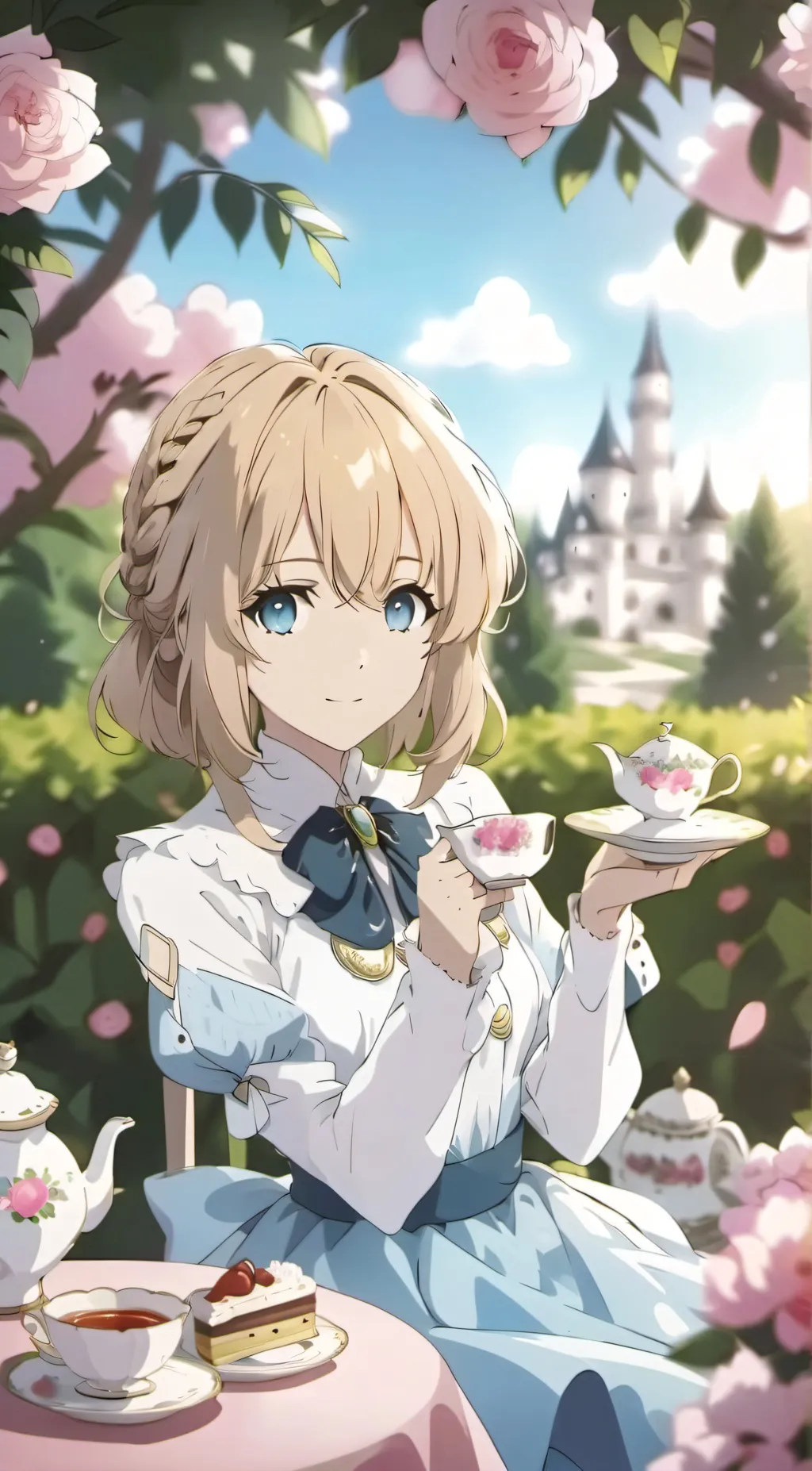 ai character: Belle background