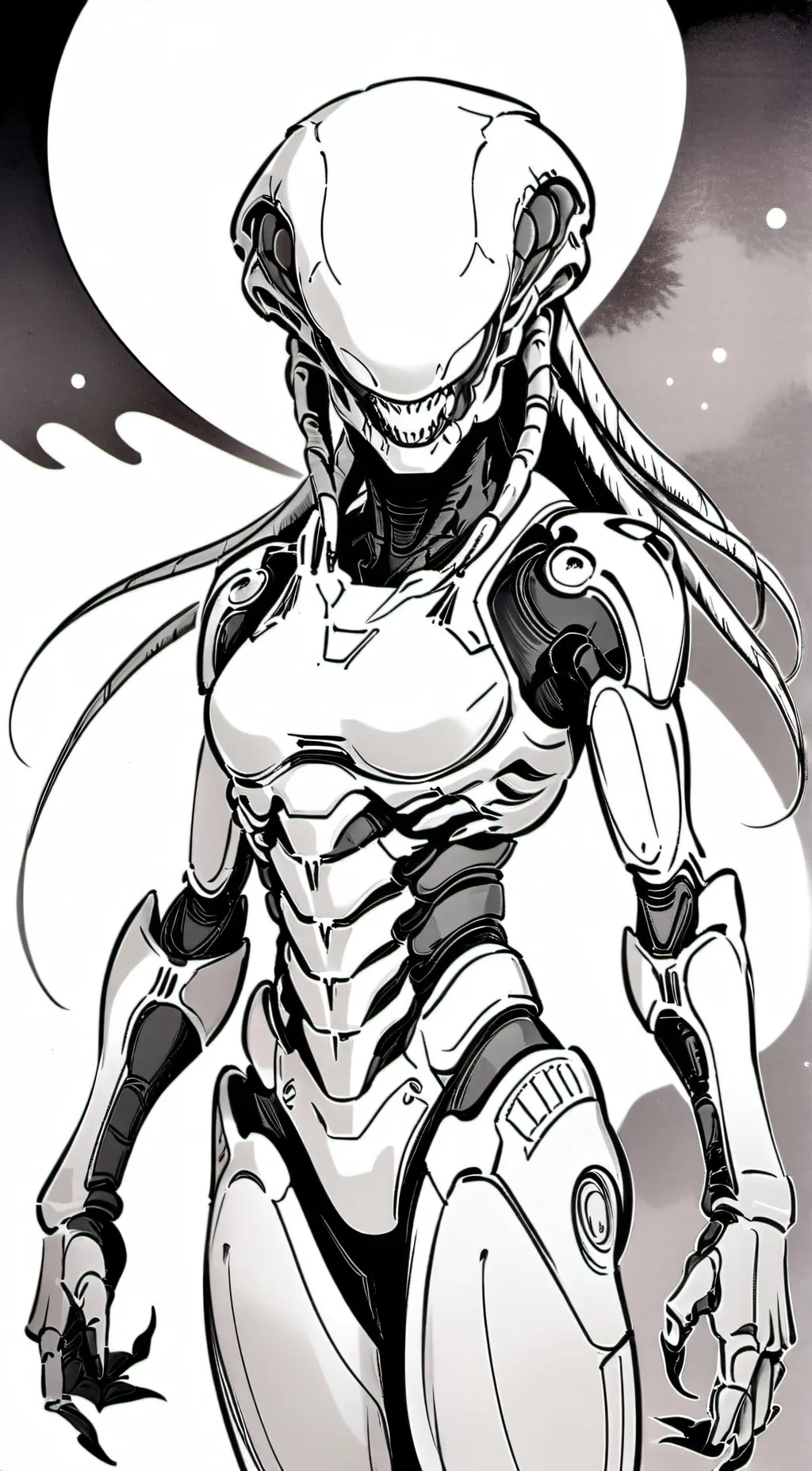 ai character: White Betty background