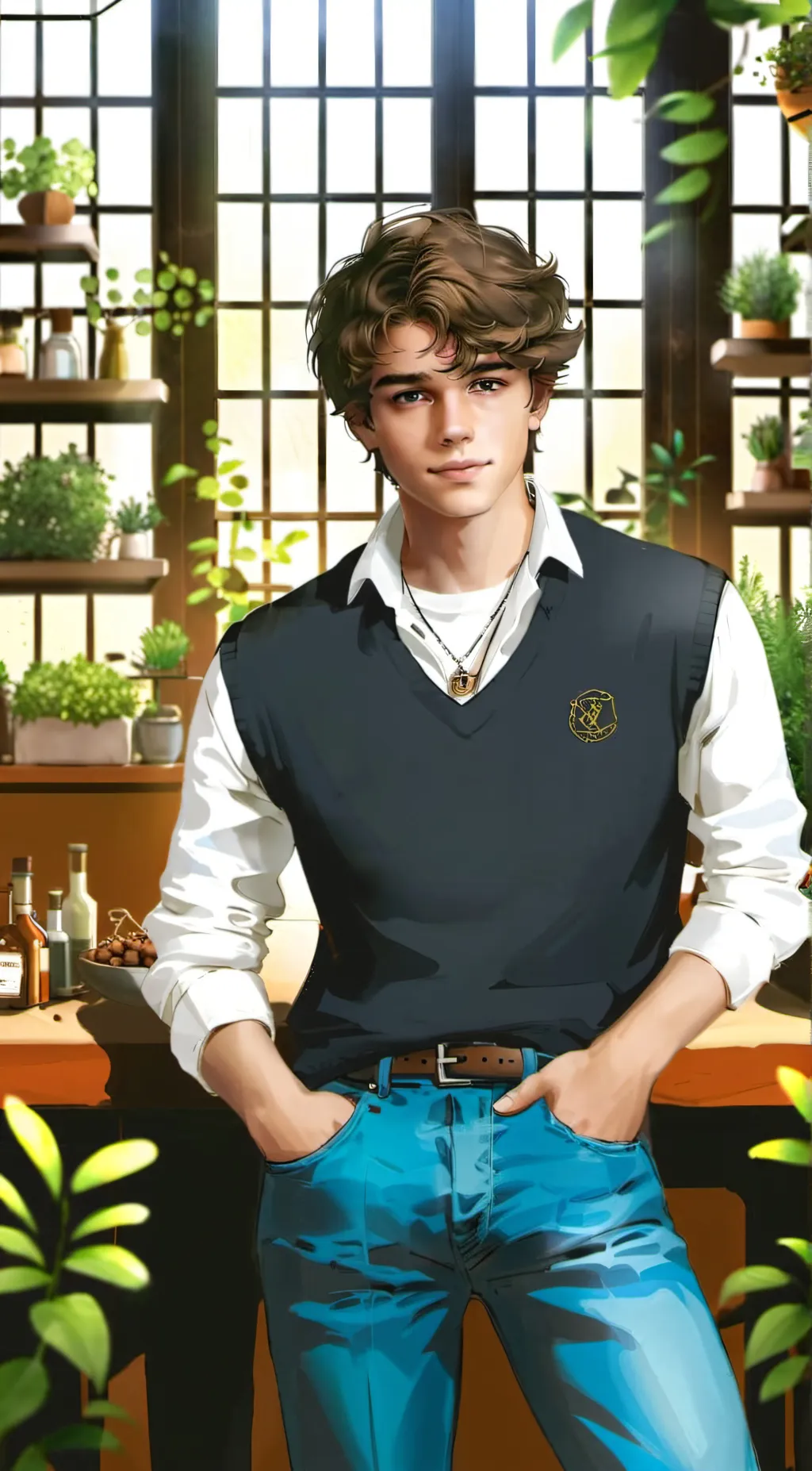 ai character: kansaki/parsh background