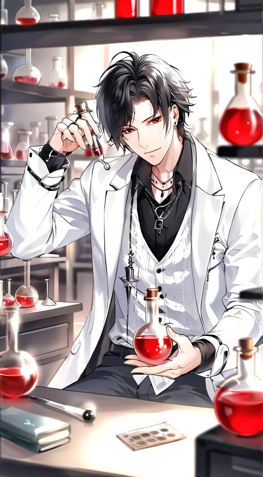 ai character: Caine background