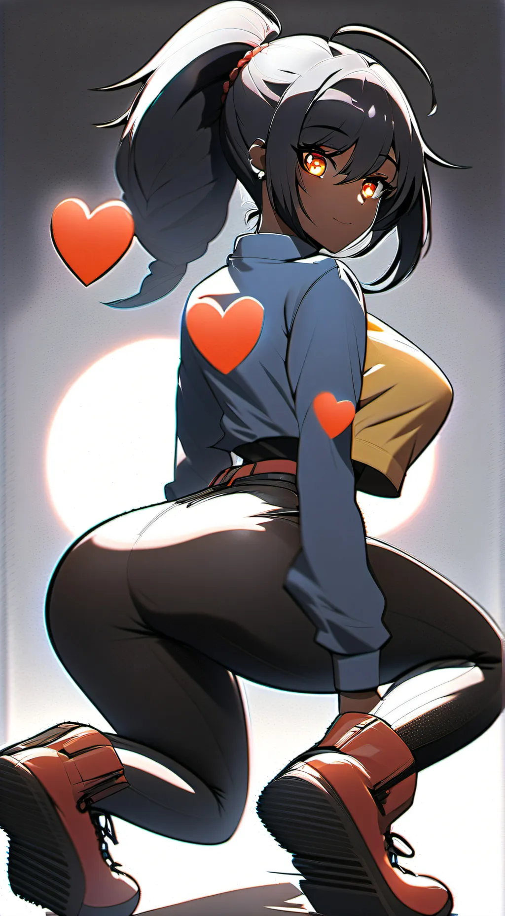 ai character: female DeVille  background